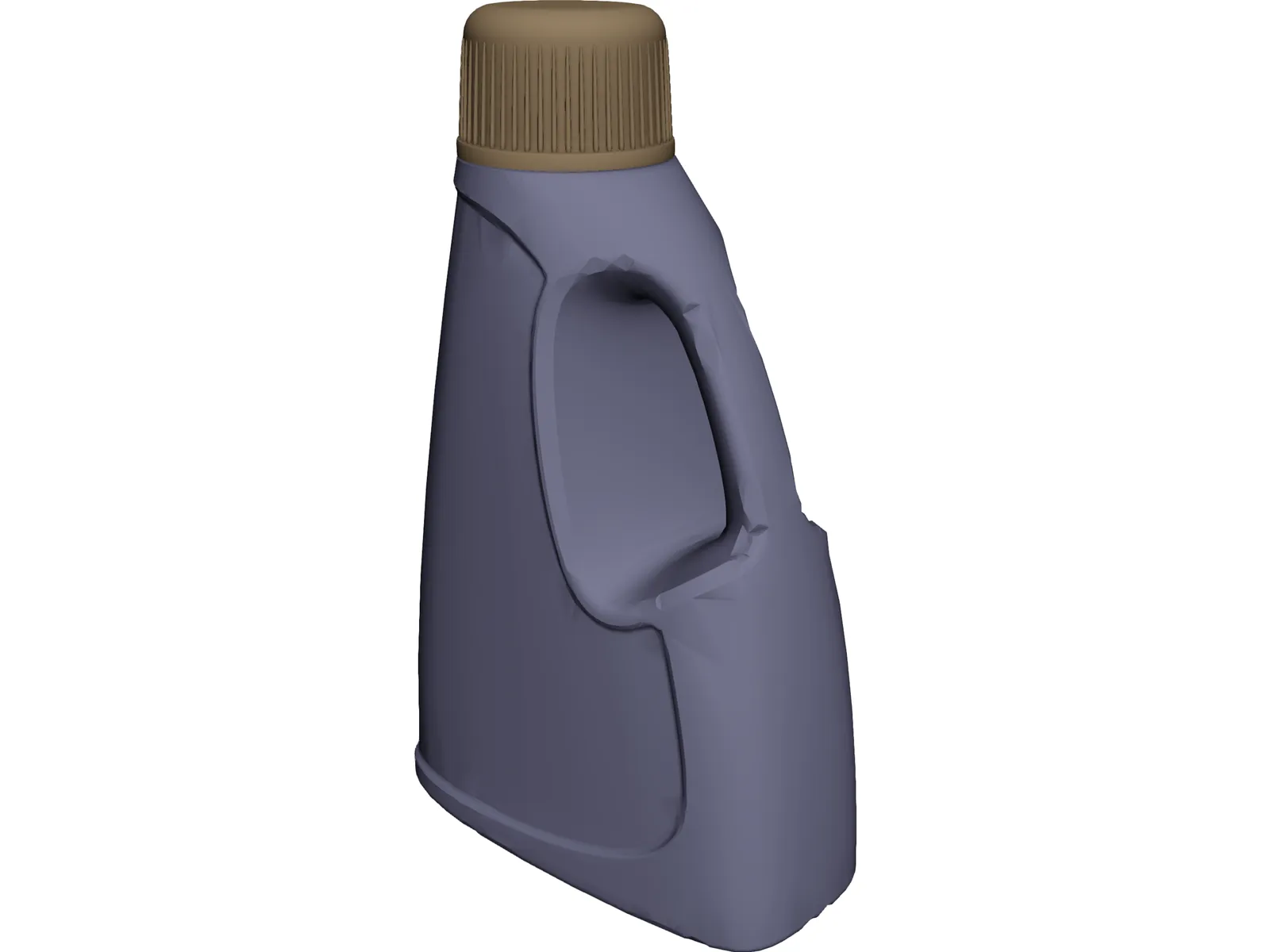 Detergent Bottle 3D Model main preview