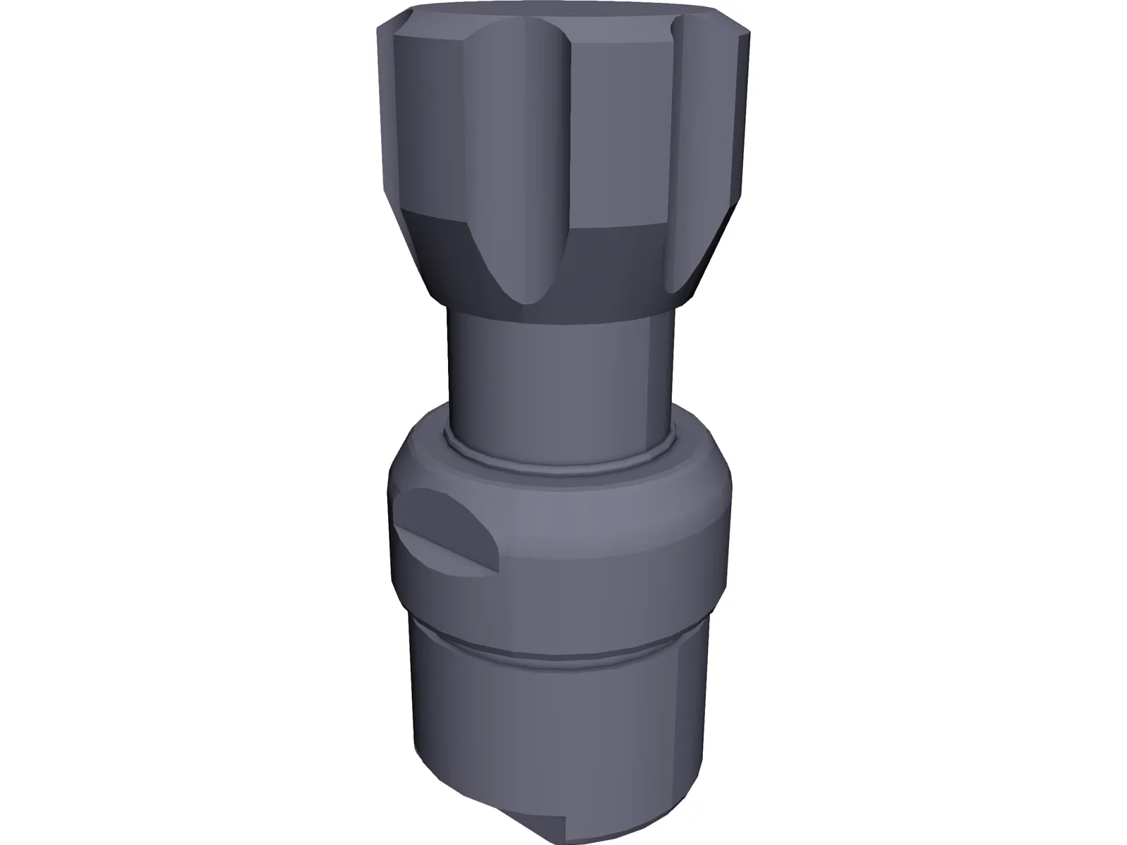 Pressure-Reducing Regulator 3D Model main preview