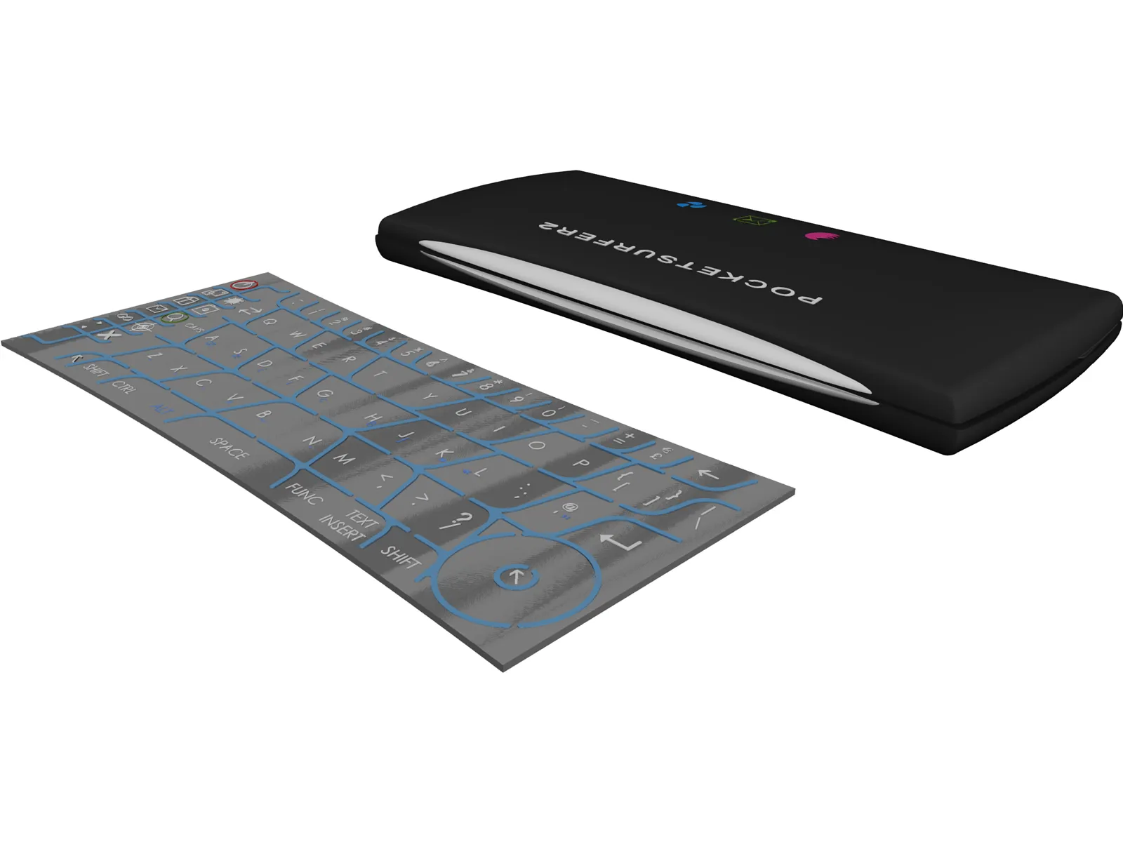 PDA 3D Model main preview