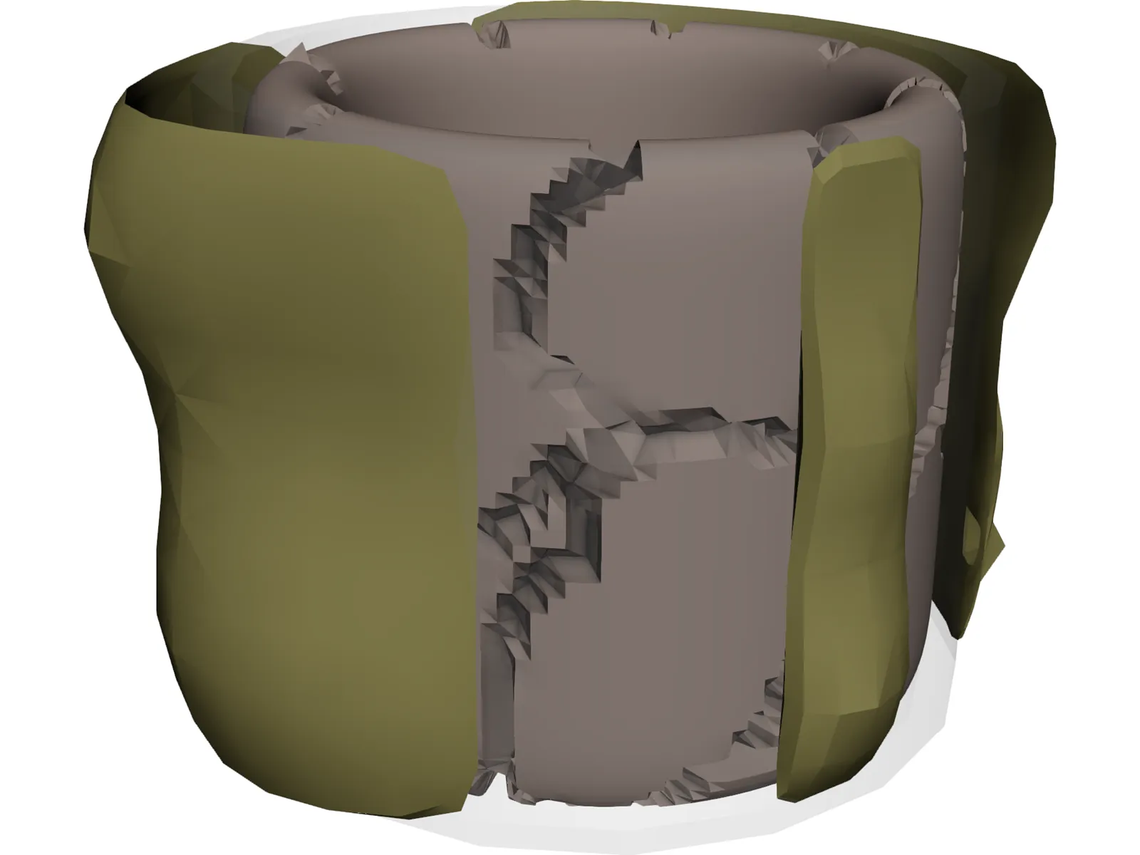 Capillary Section 3D Model main preview