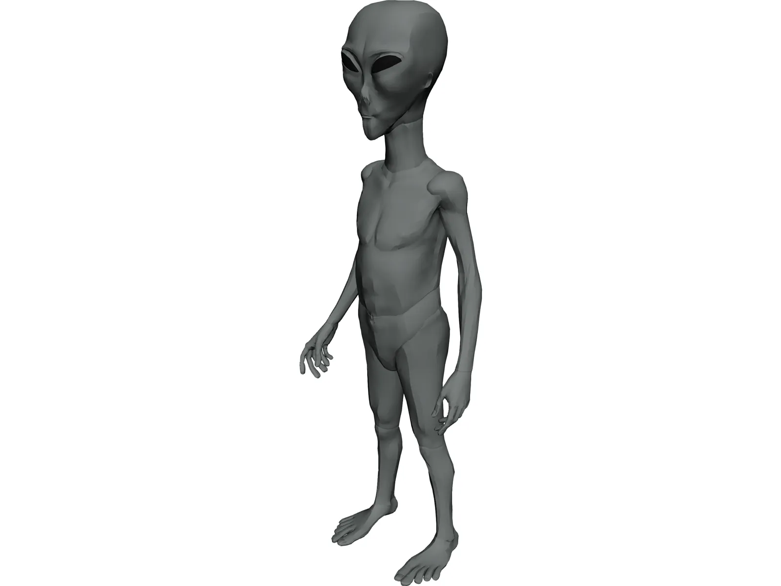 Alien 3D Model main preview