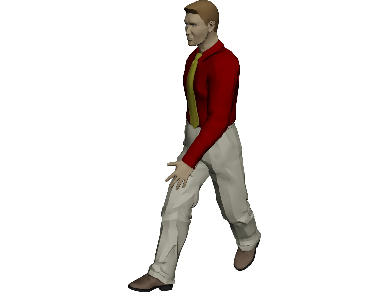 Man 3D Model main preview