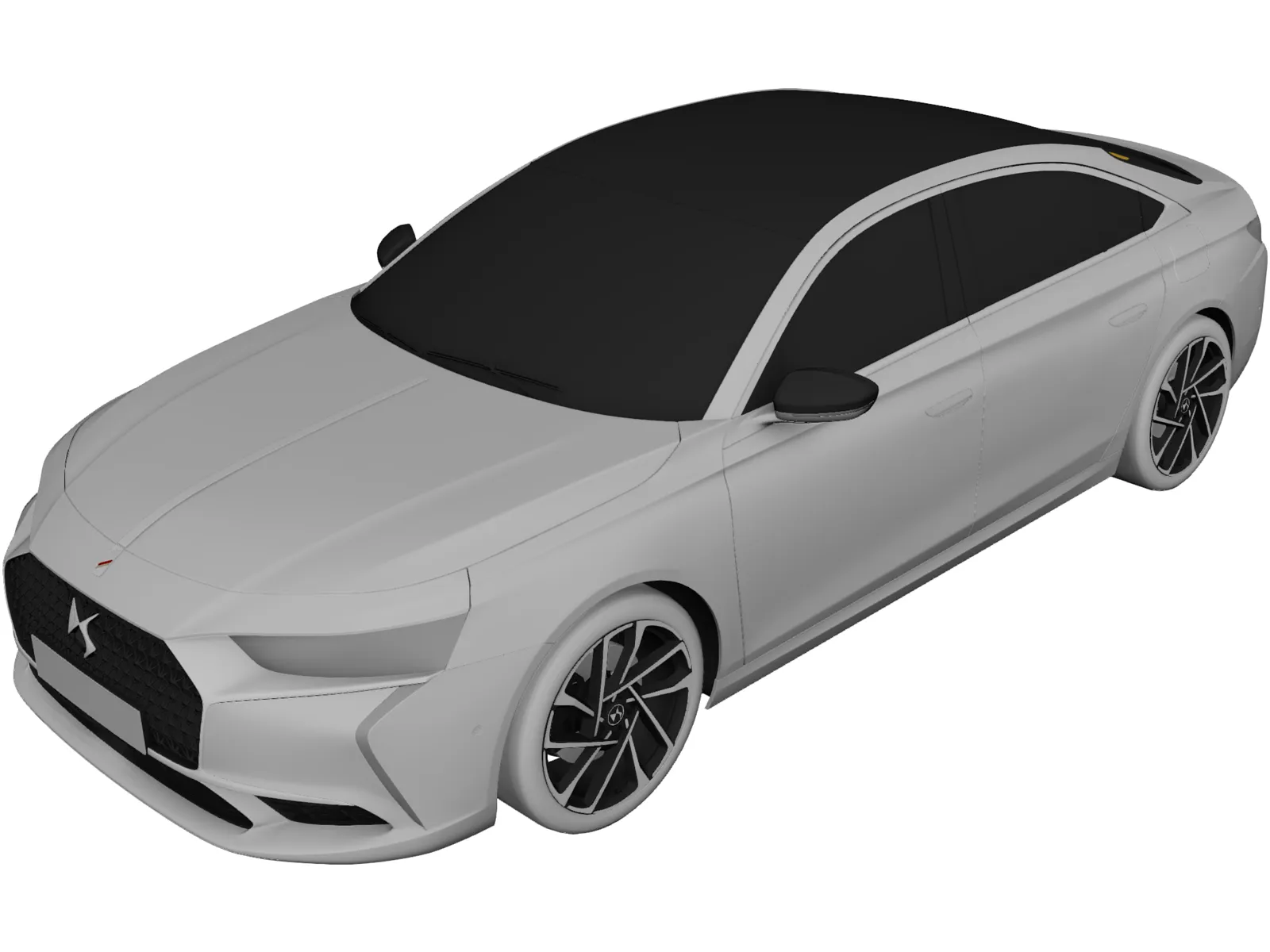 Citroen DS9 (2021) 3D Model main preview