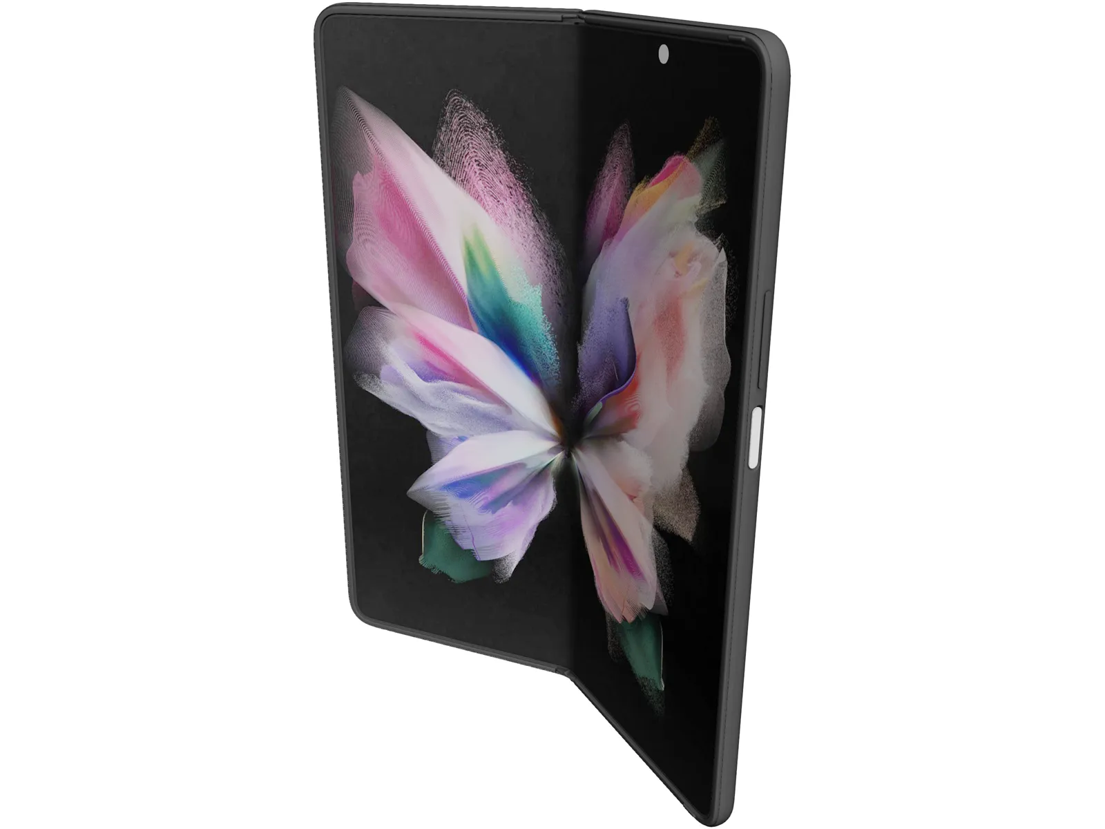 Samsung Galaxy Z Fold 3 3D Model main preview