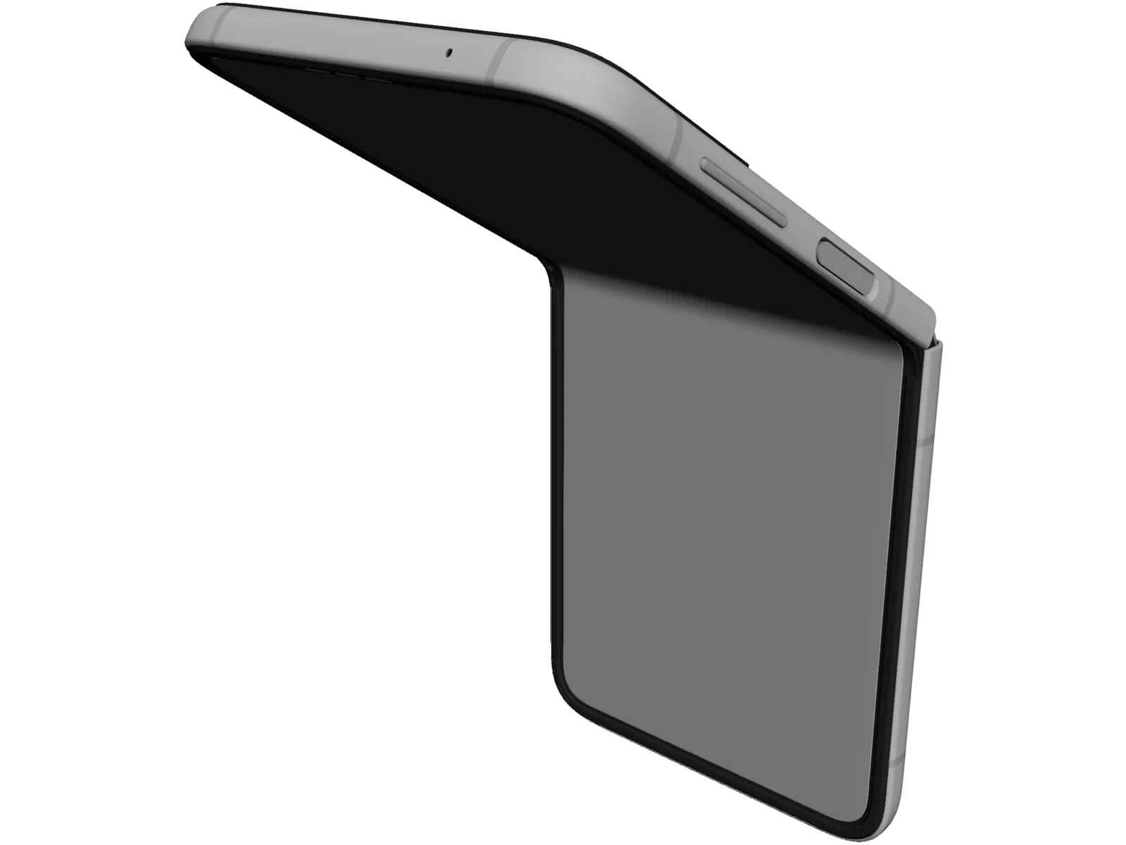 Samsung Galaxy Z Flip 3 3D Model main preview