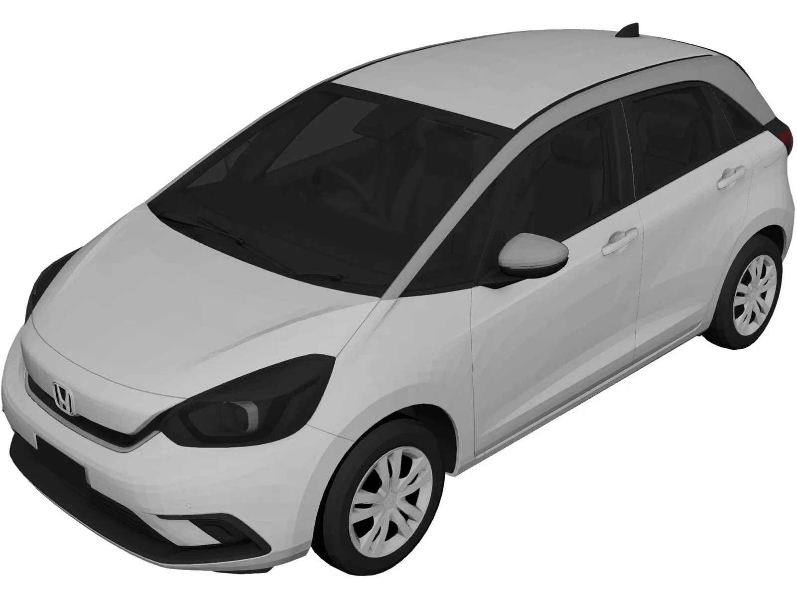 Honda Jazz (2021) 3D Model main preview