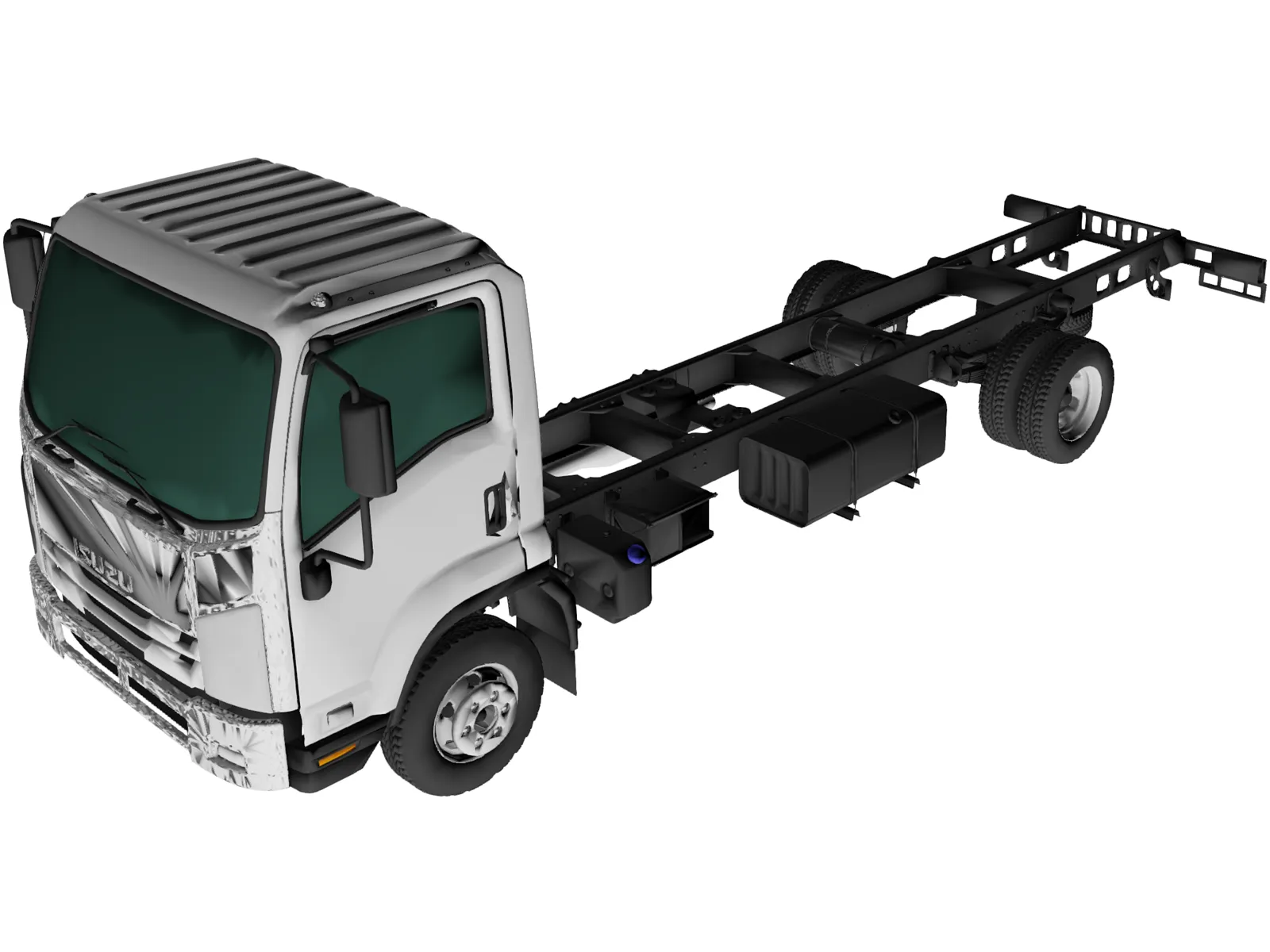 Isuzu FFR 3D Model main preview