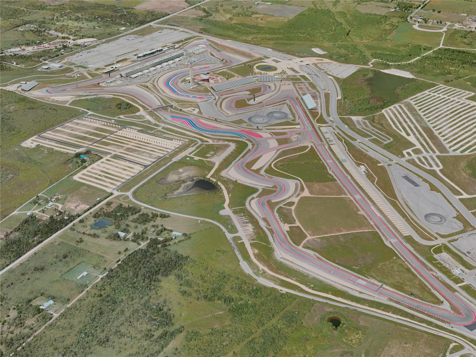 Circuit of the Americas (2021) 3D Model main preview