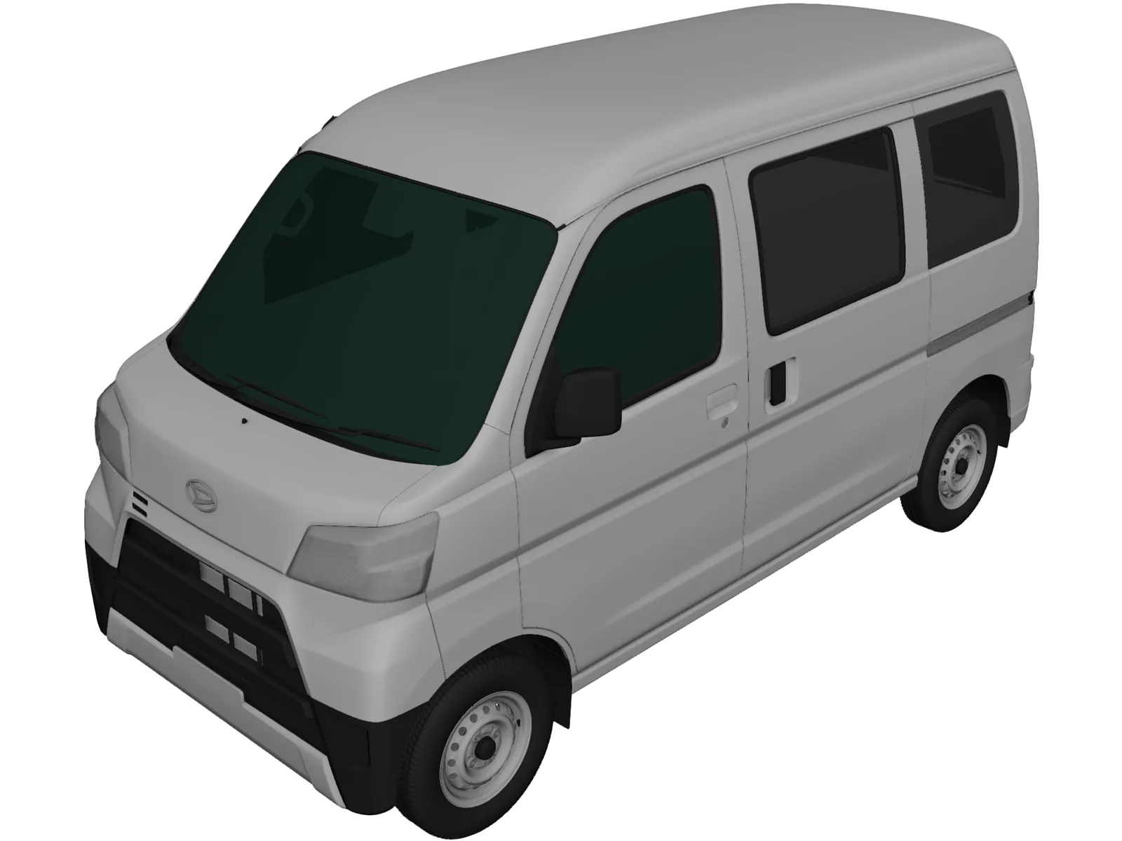 Daihatsu Hijet S320 Cargo (2017) 3D Model main preview