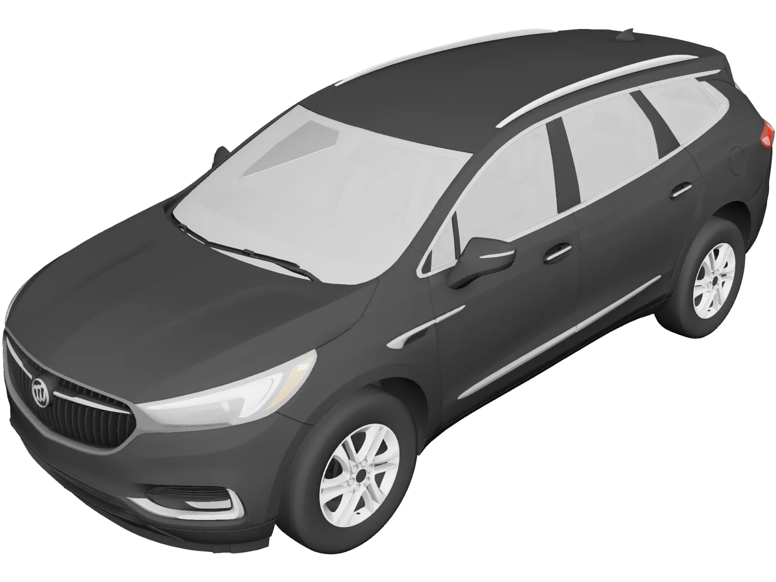 Buick Enclave (2018) 3D Model main preview