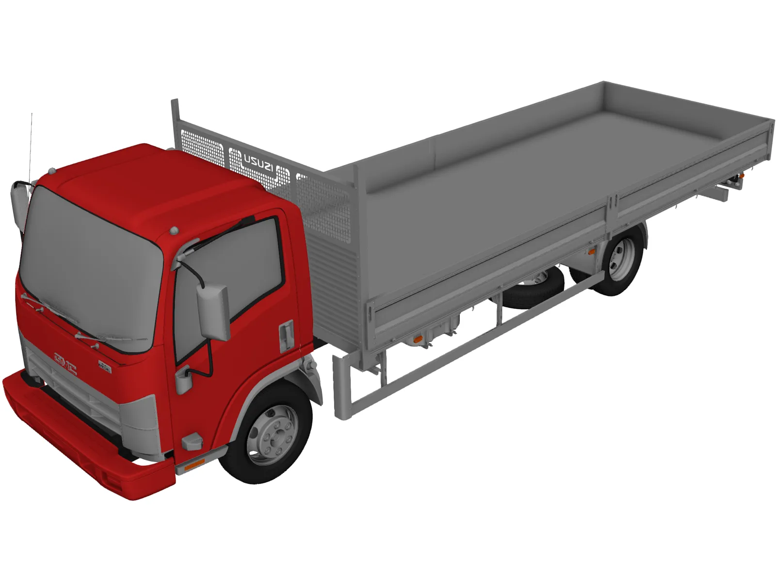 GMC W3500 (2021) 3D Model main preview