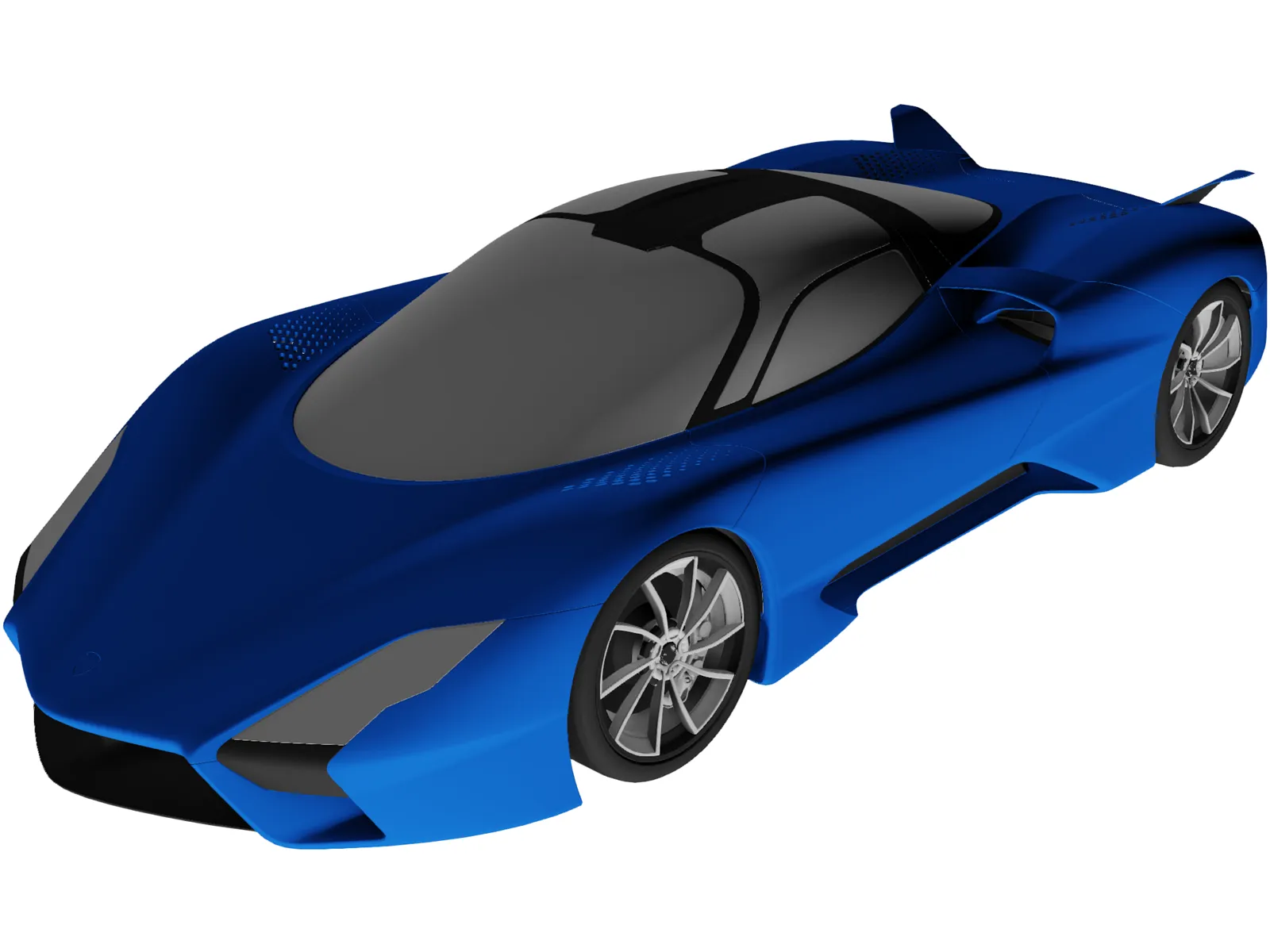 SSC Tuatara (2019) 3D Model main preview