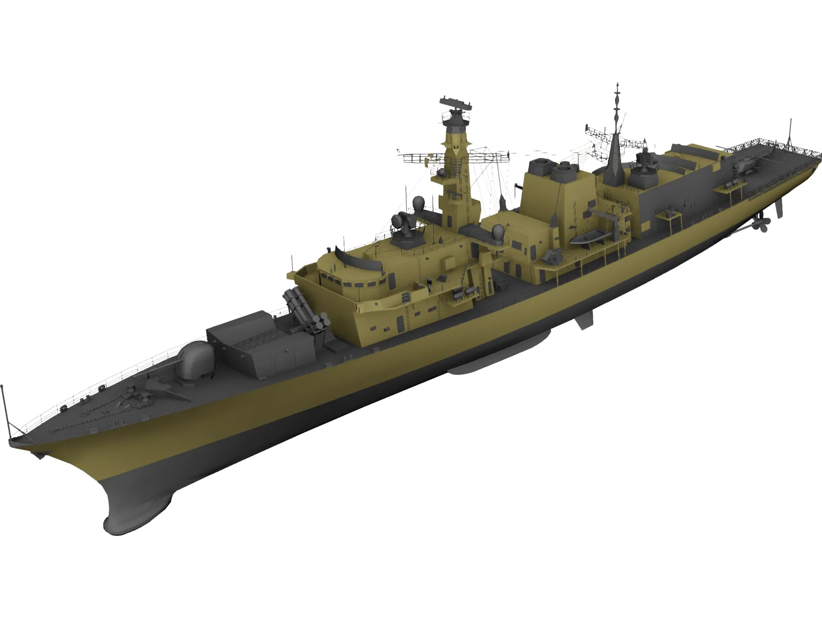 Norfolk 23 3D Model main preview