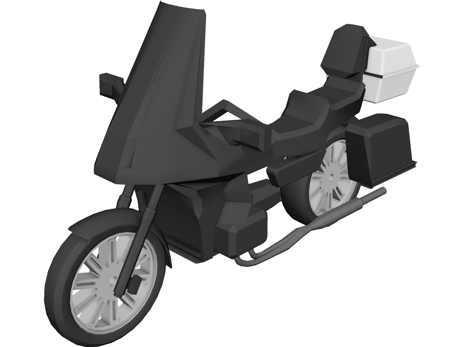 Honda Goldwing (1984) 3D Model main preview