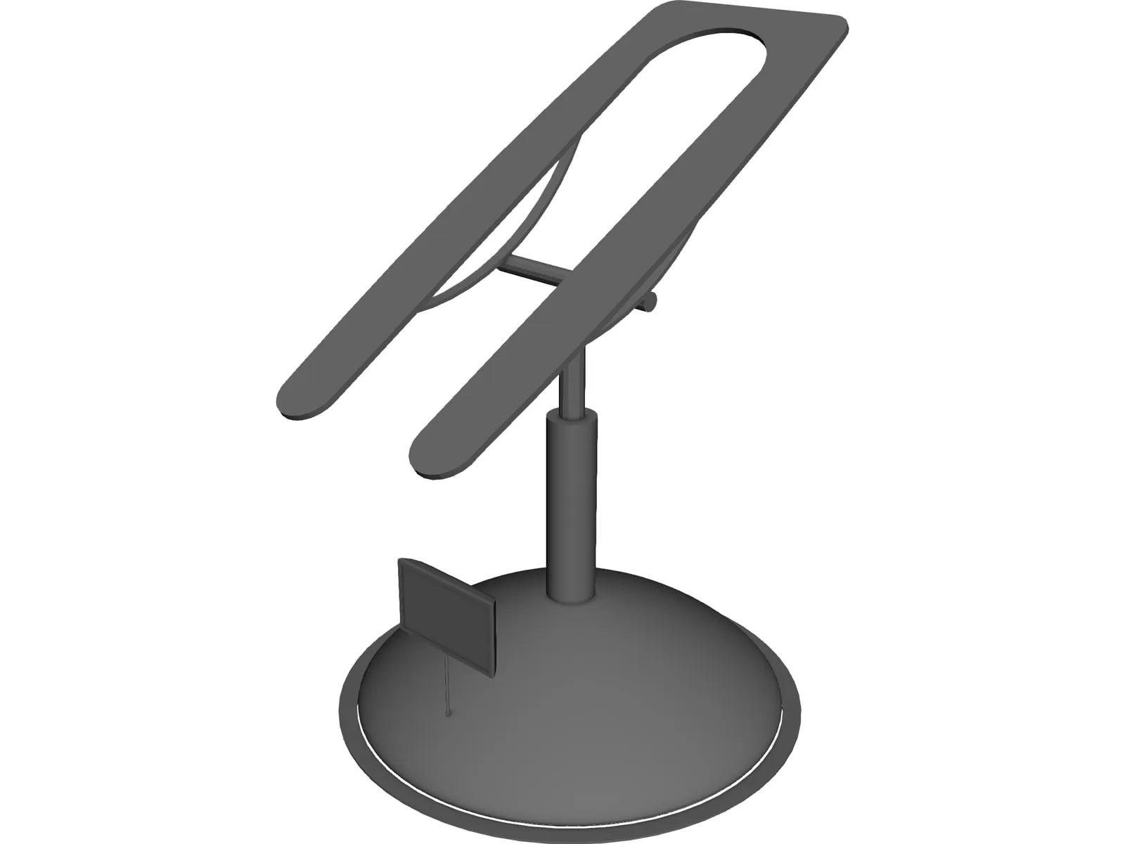 Hydraulic Stand 3D Model main preview