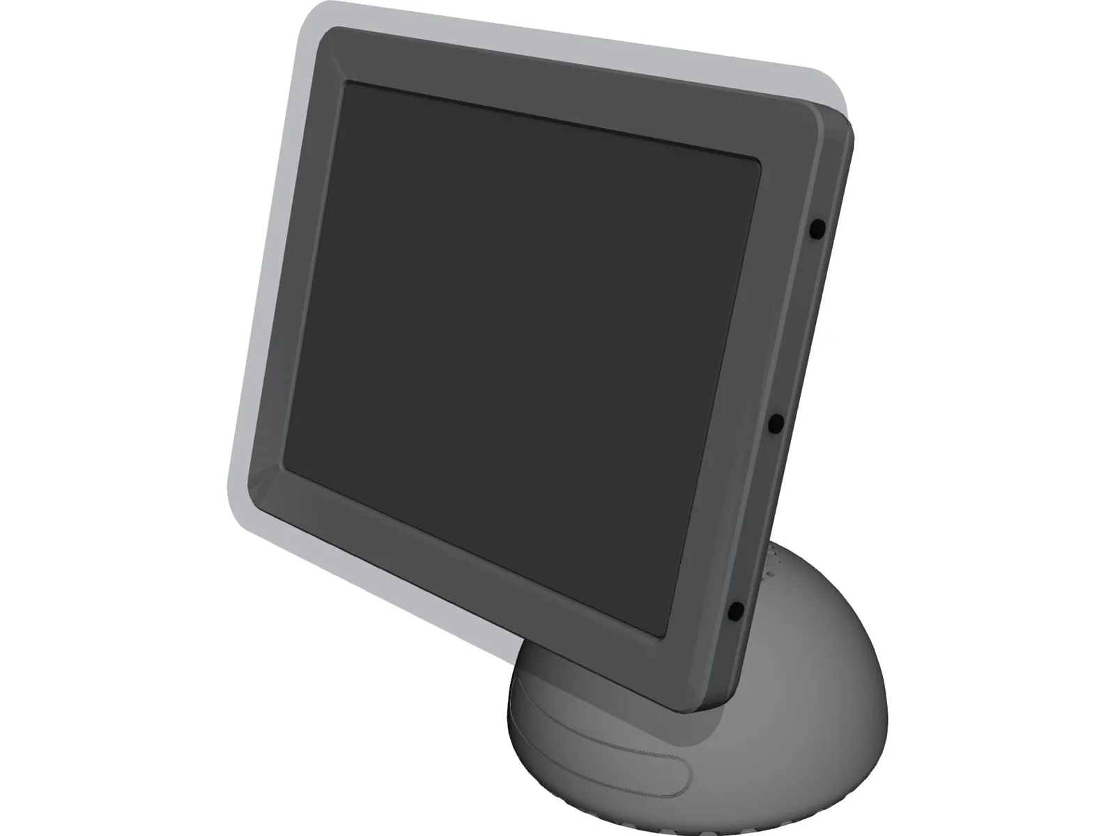 Apple iMac Computer 3D Model main preview