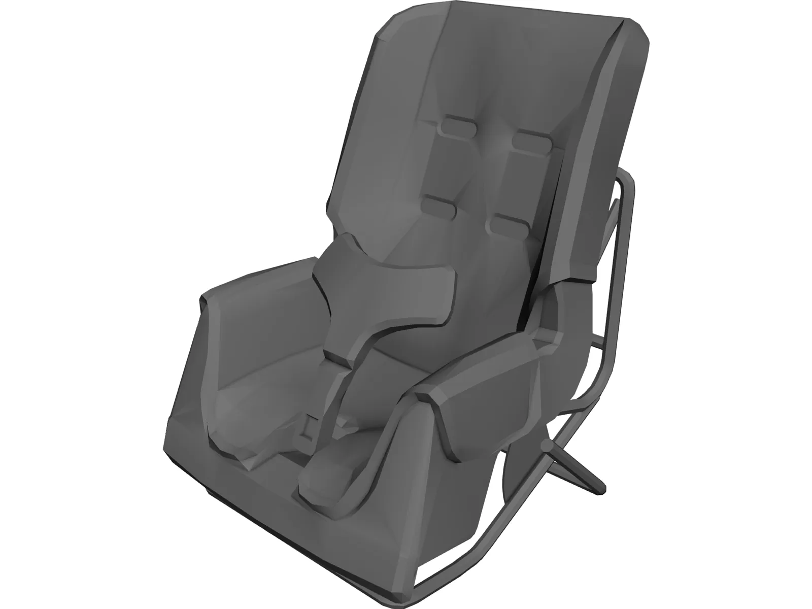Seat Infant 3D Model main preview