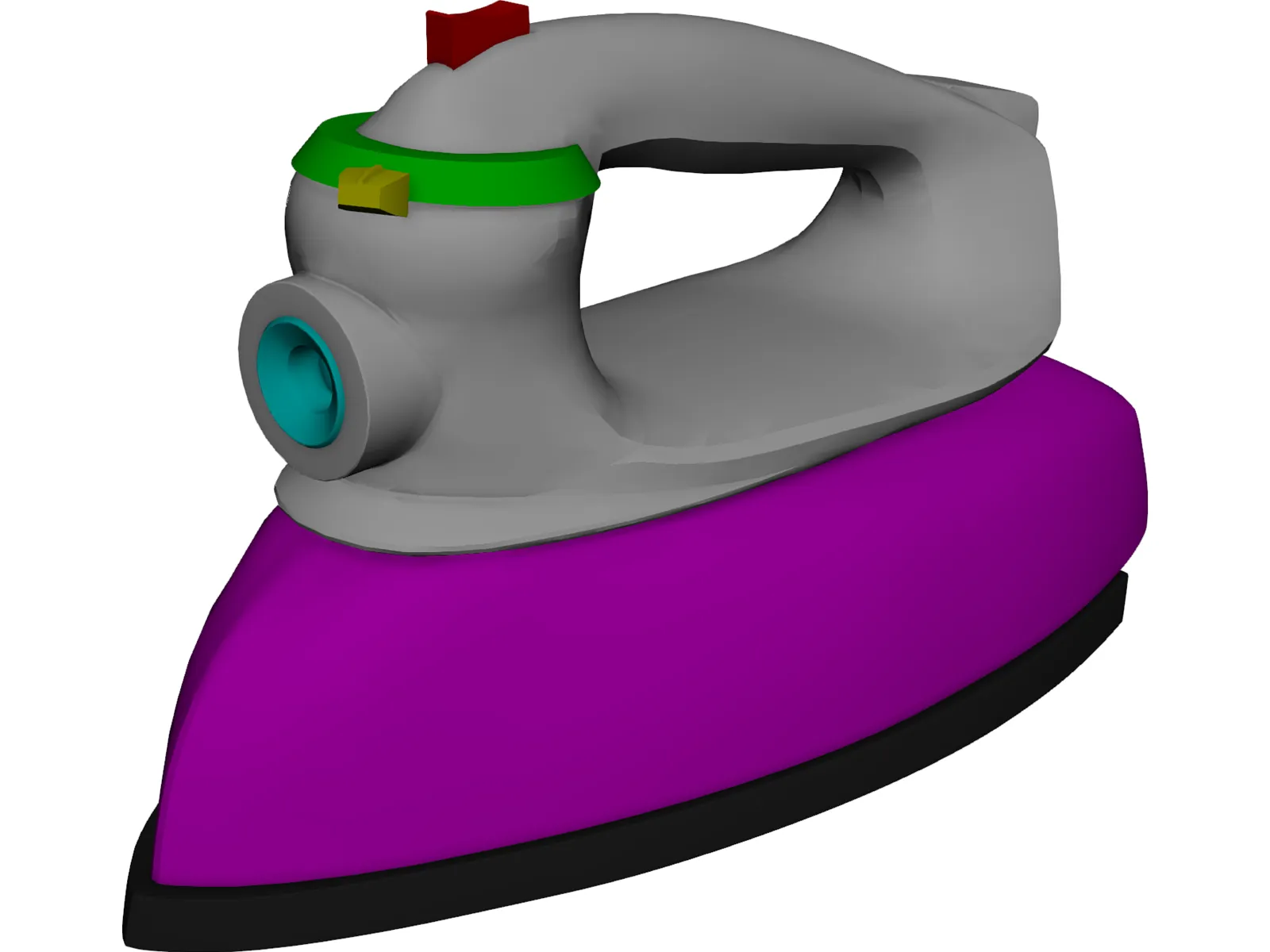 Iron 3D Model main preview