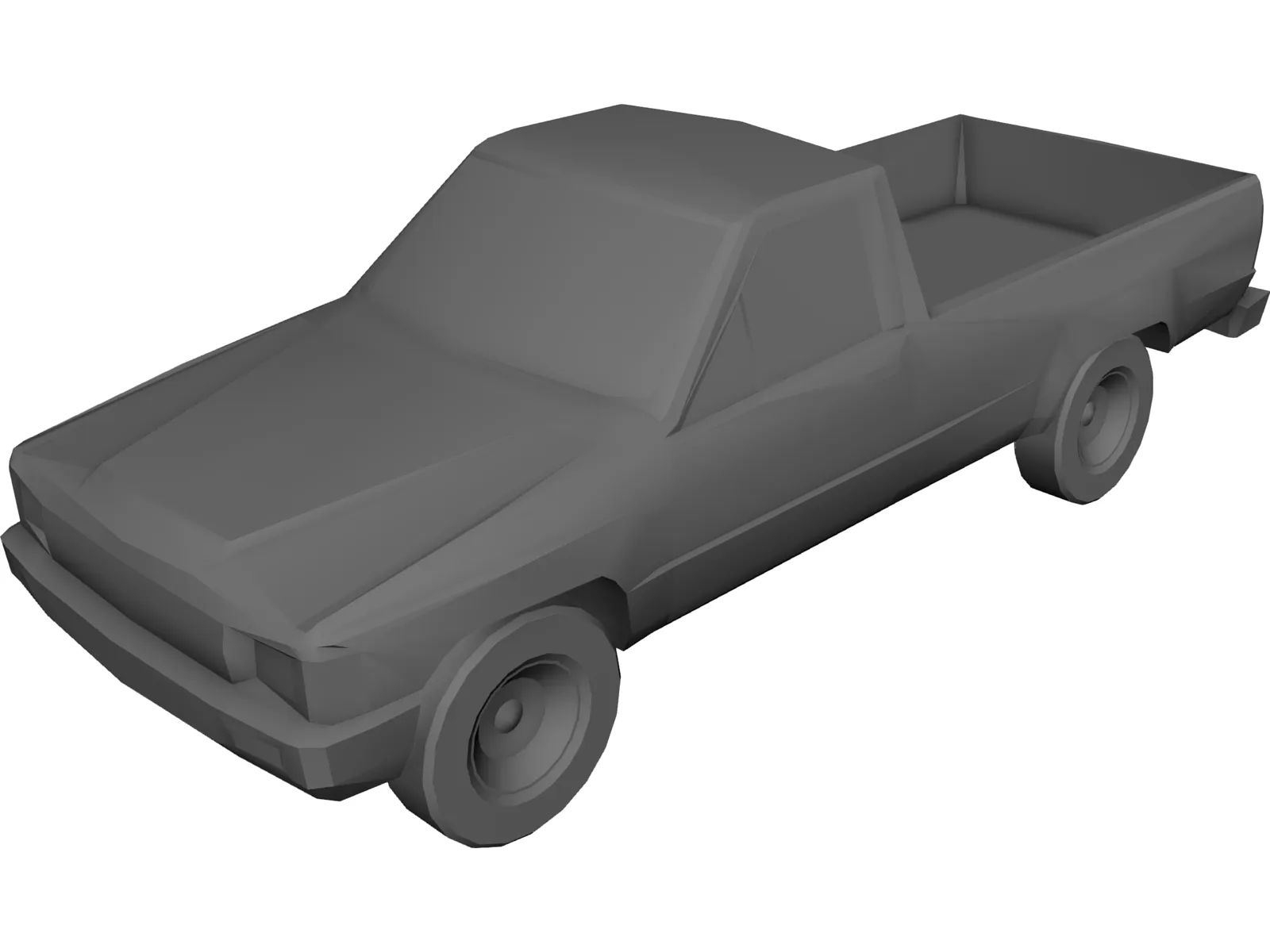 Toyota Pickup (1985) 3D Model main preview