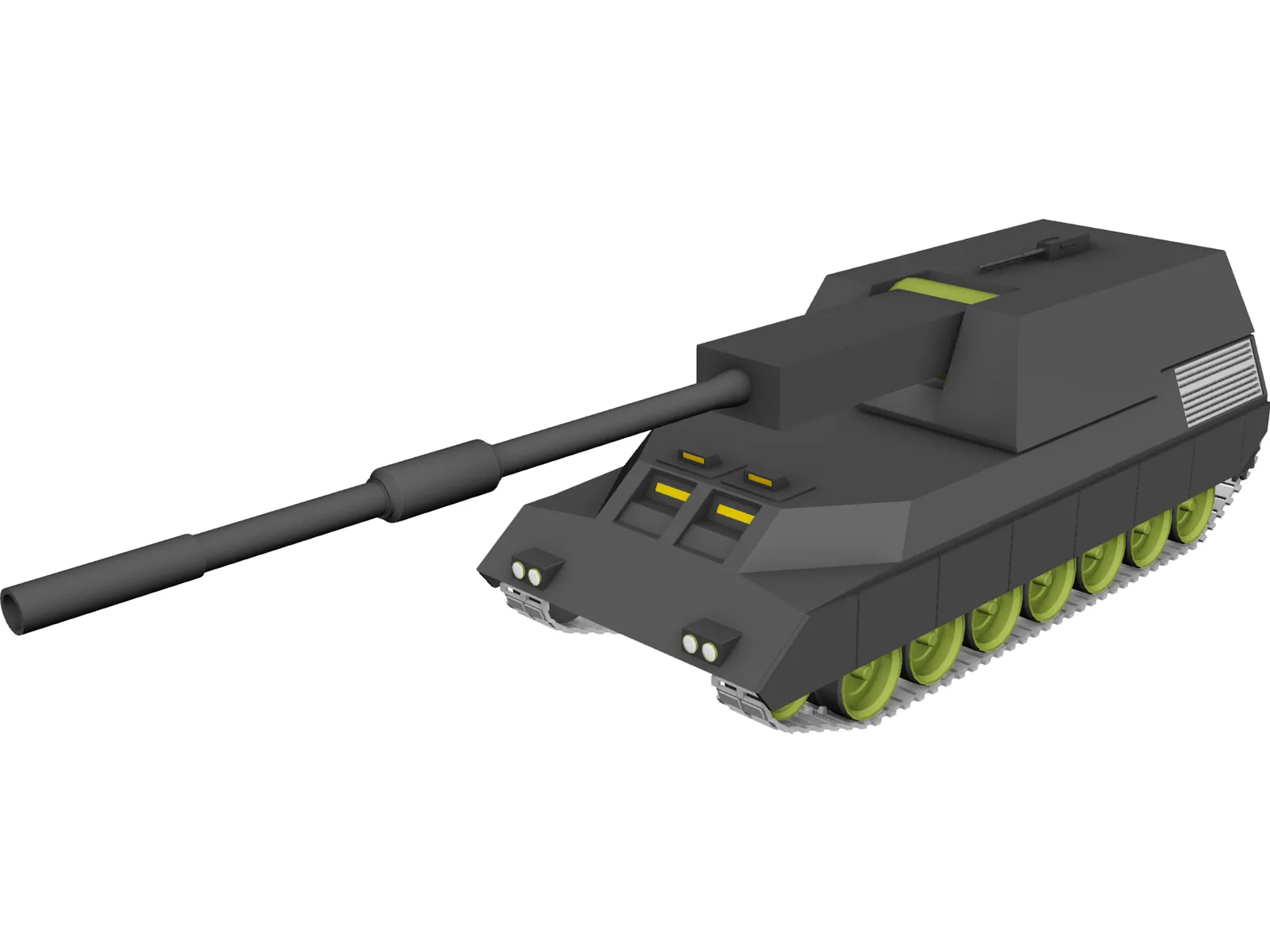 Crusader 3D Model main preview