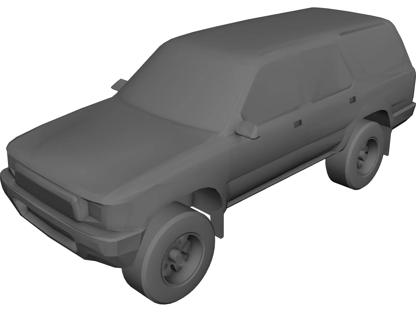 Toyota 4Runner (1991) 3D Model main preview
