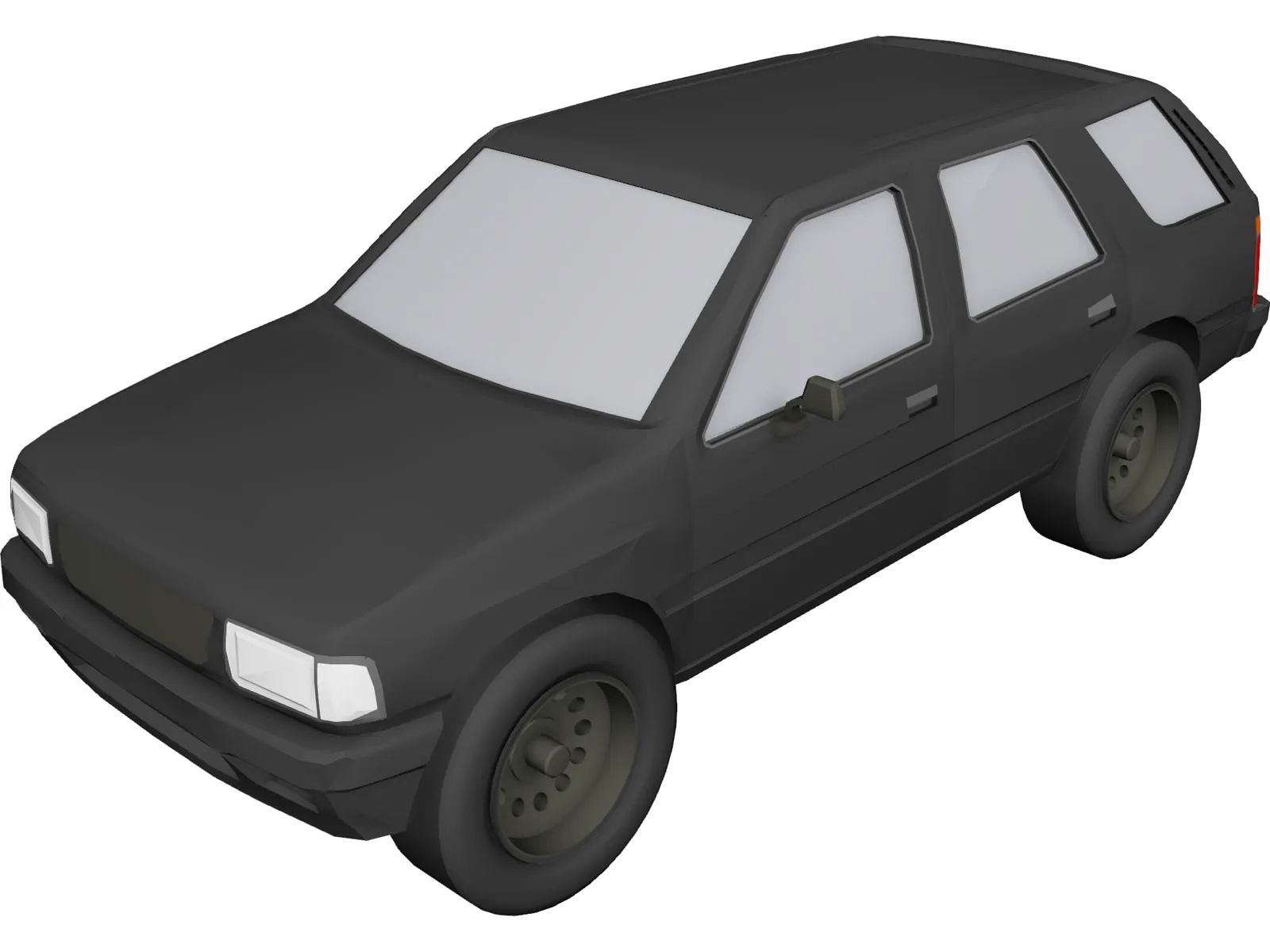 Isuzu Rodeo (1992) 3D Model main preview