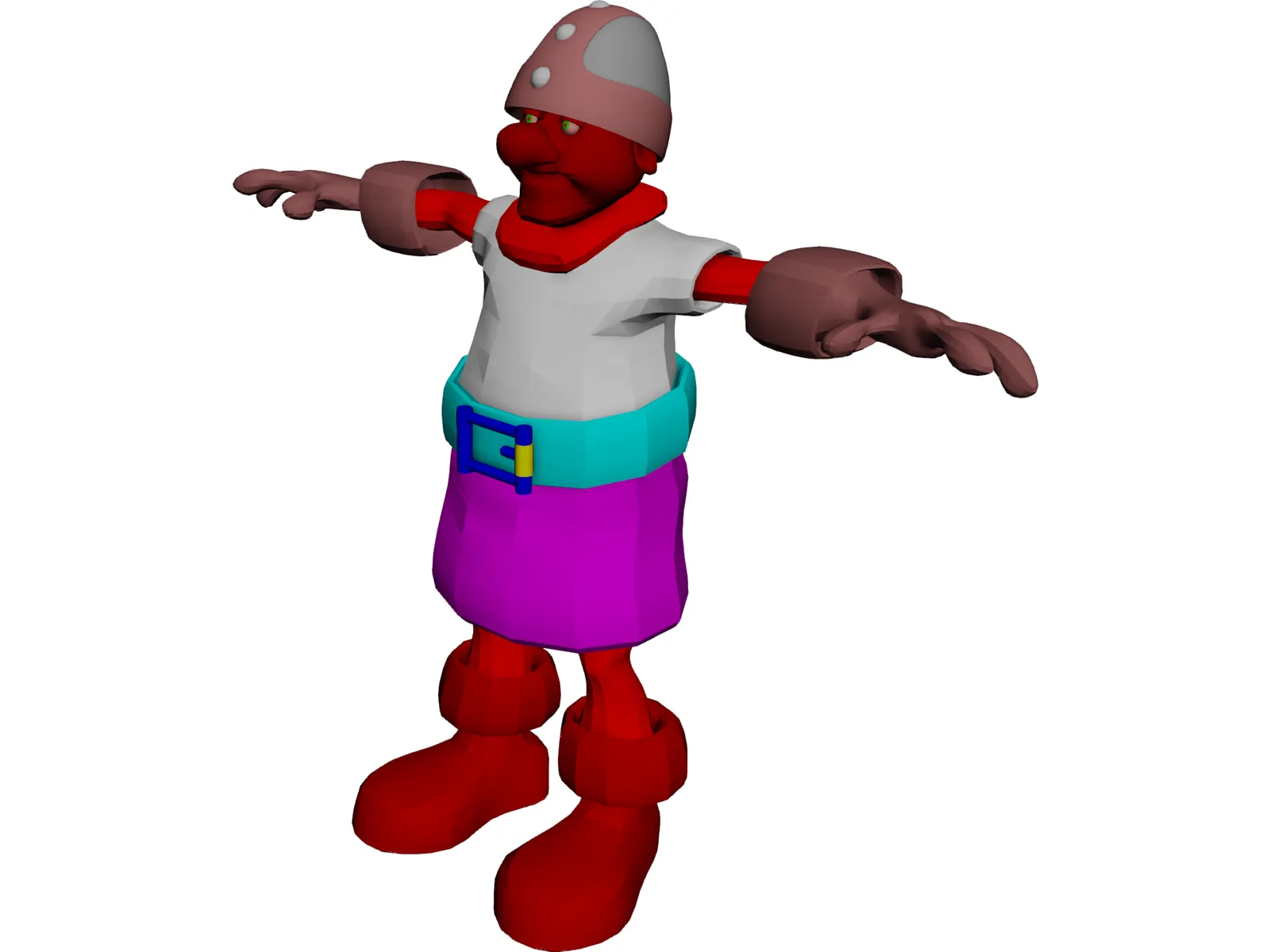 Knight 3D Model main preview