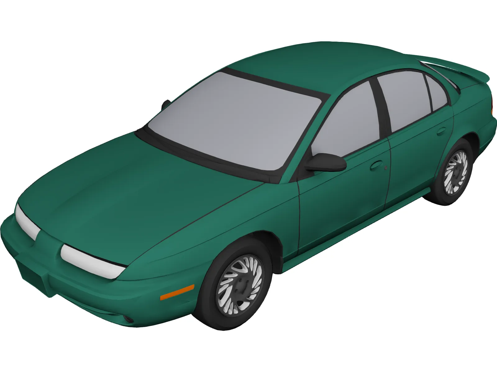 Saturn (1998) 3D Model main preview