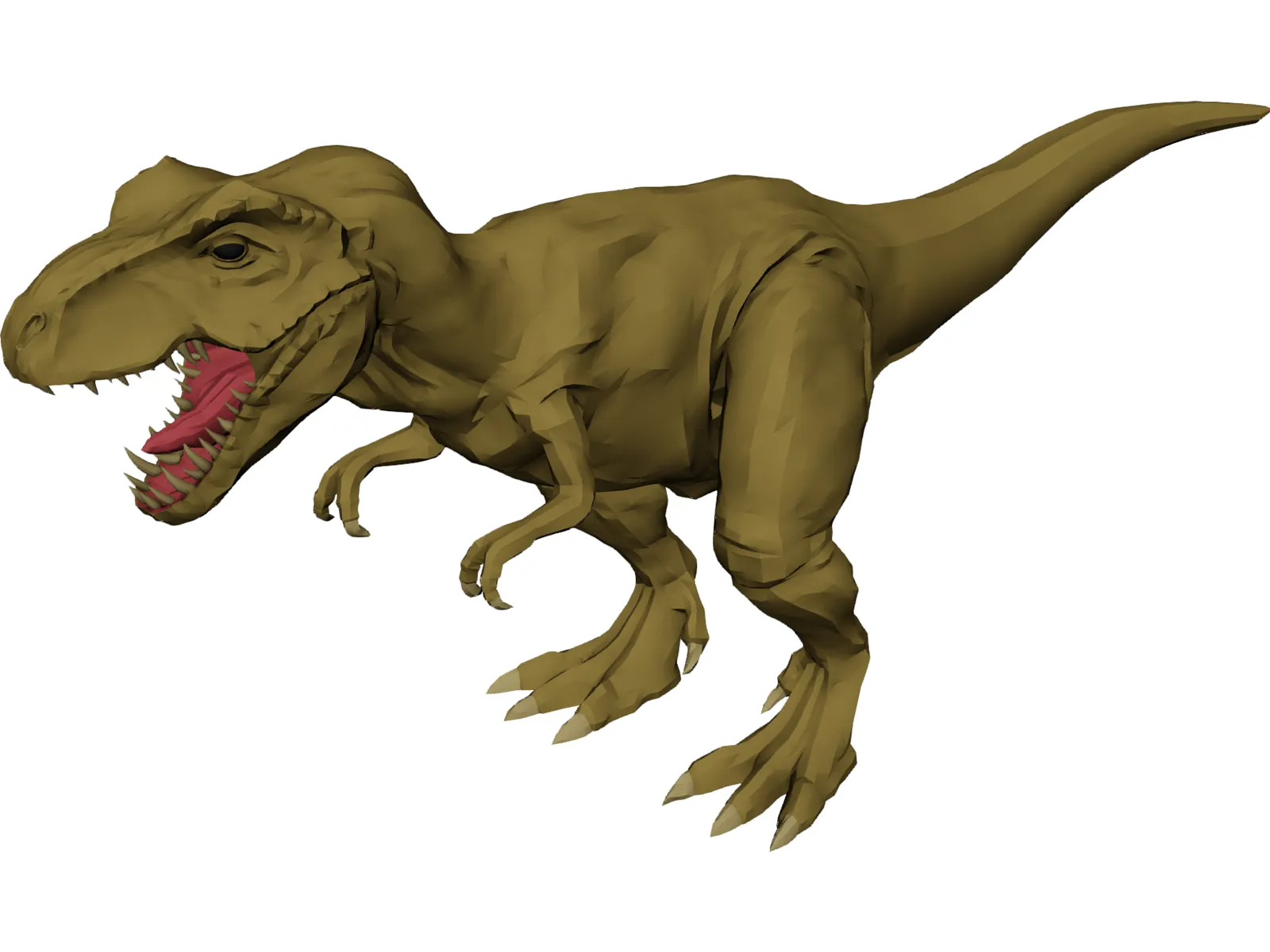Tyrannosaurus Rex 3D Model main preview