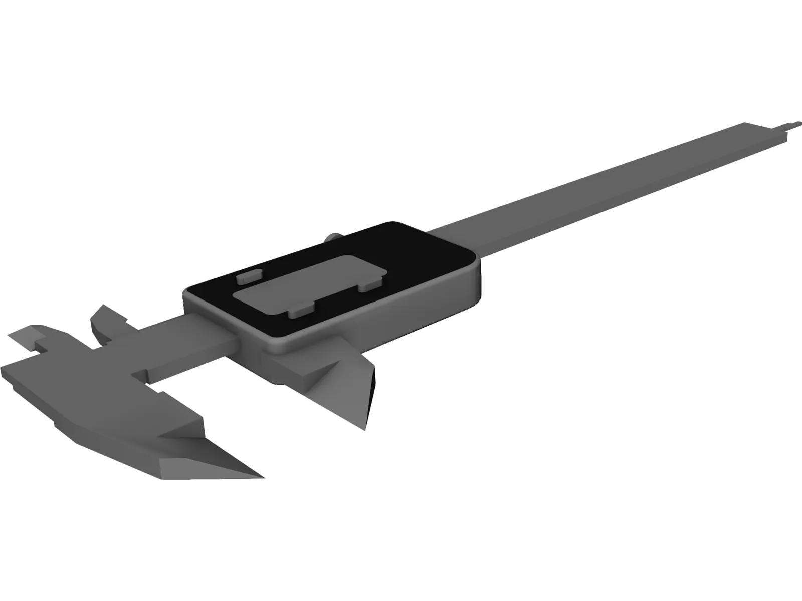 Mitutoyo Digital Caliper 3D Model main preview
