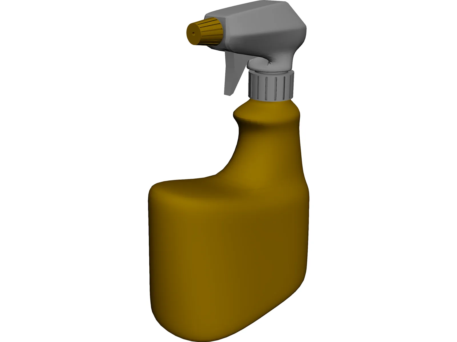 Bottle Spray 3D Model main preview