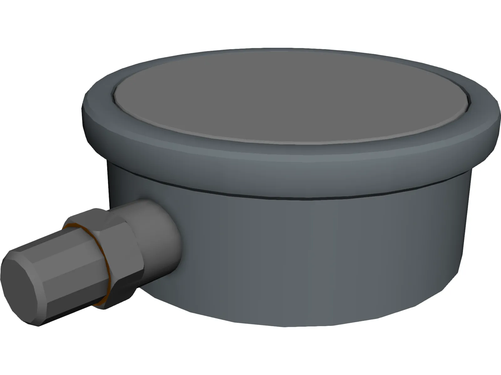 Pressure Guage 3D Model main preview