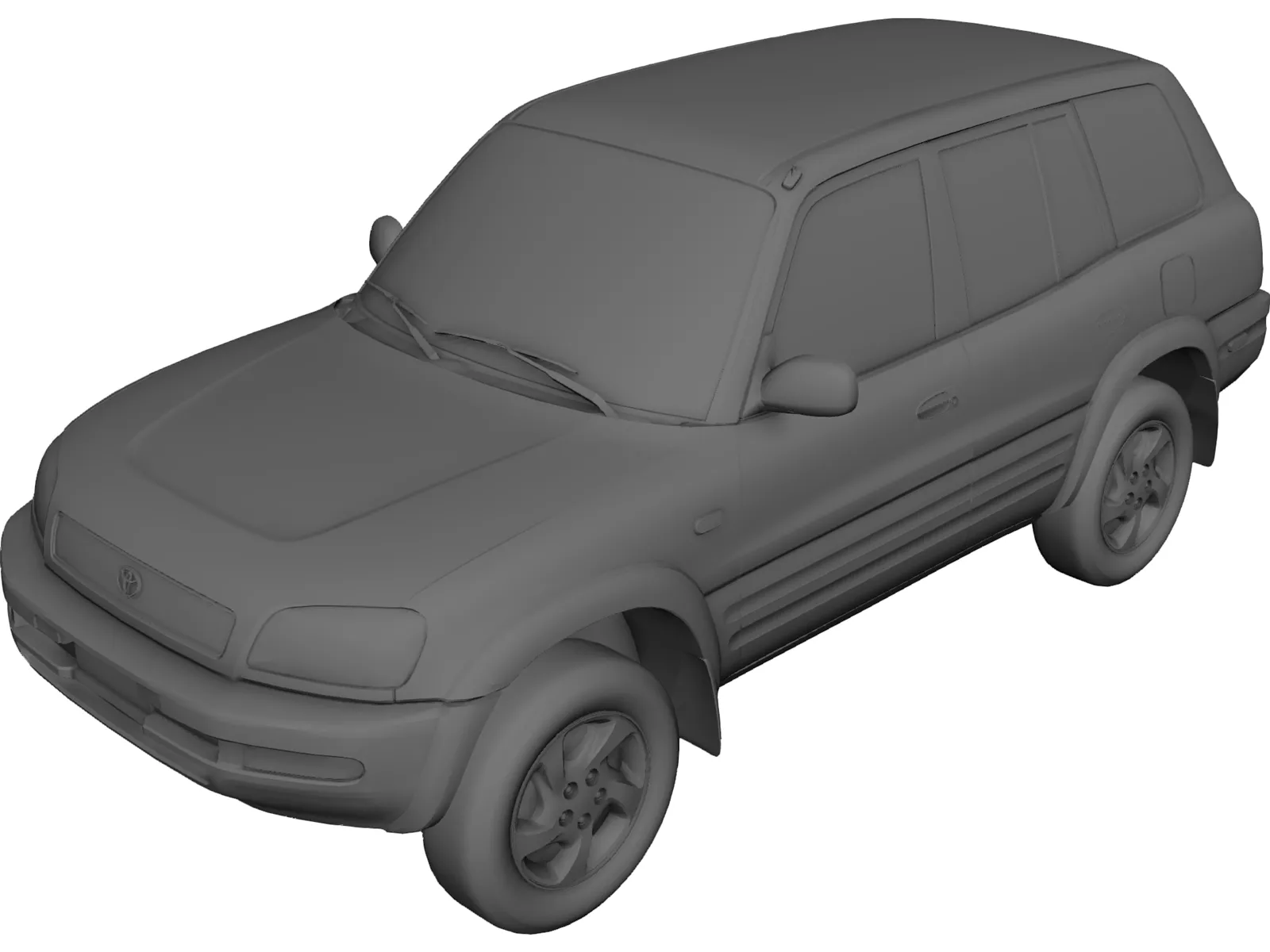 Toyota RAV4 (1997) 3D Model main preview