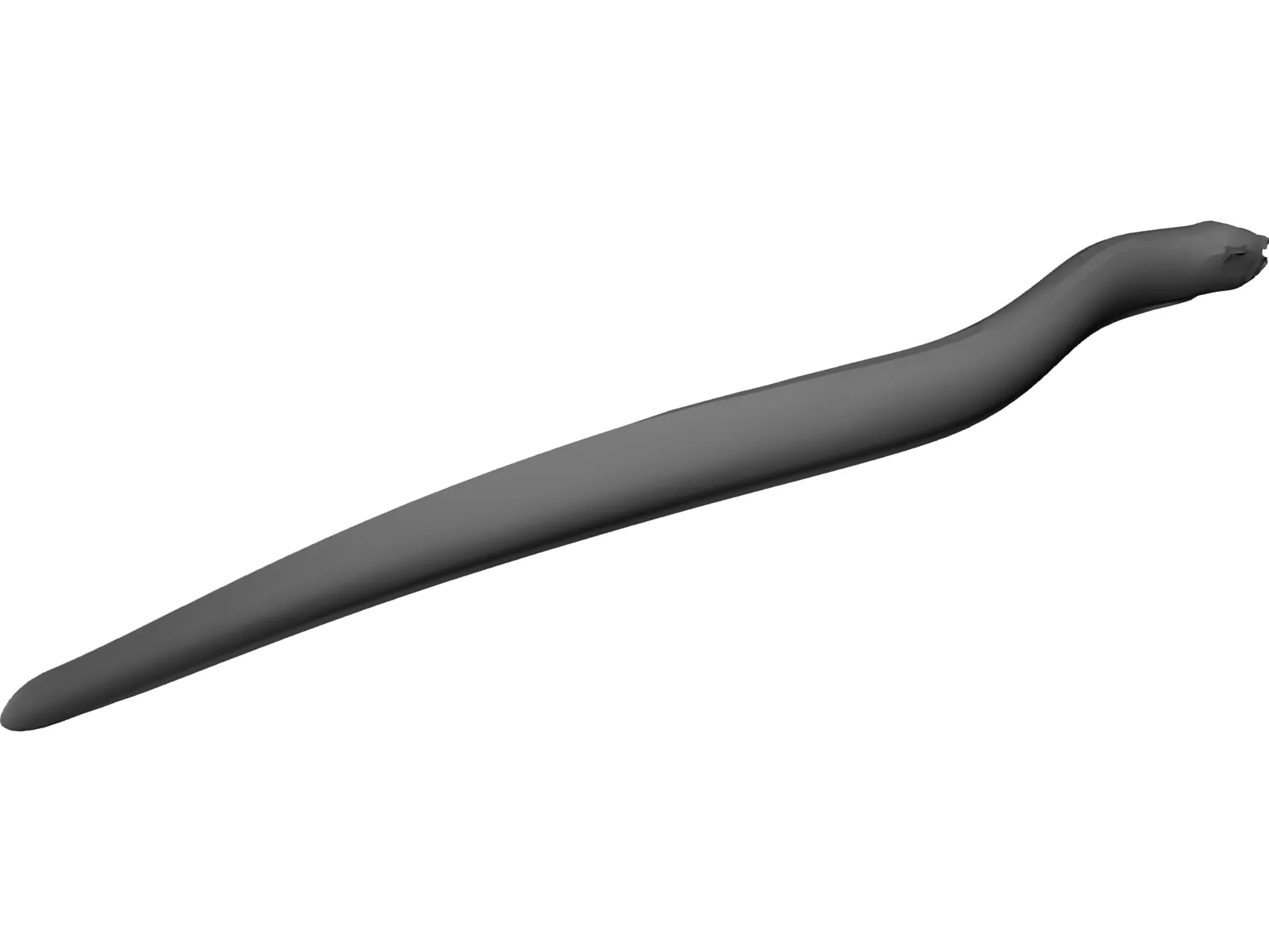 Moray Eel 3D Model main preview