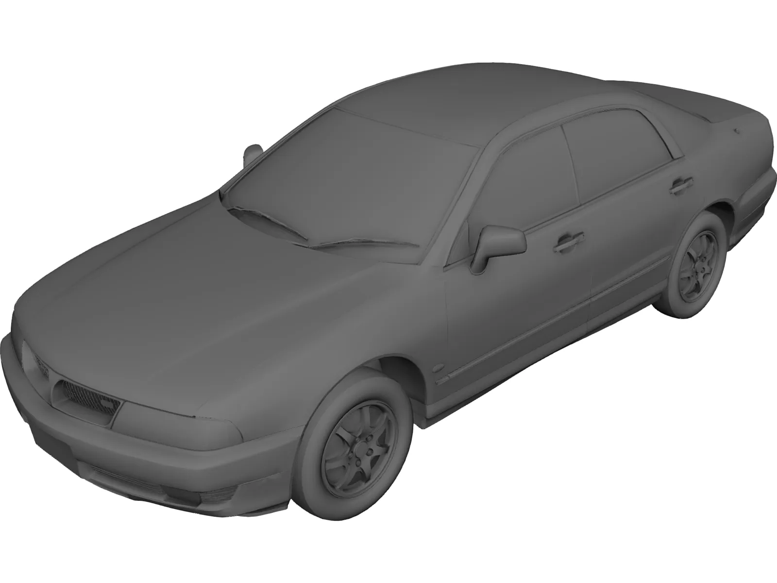 Mitsubishi Diamante (1998) 3D Model main preview