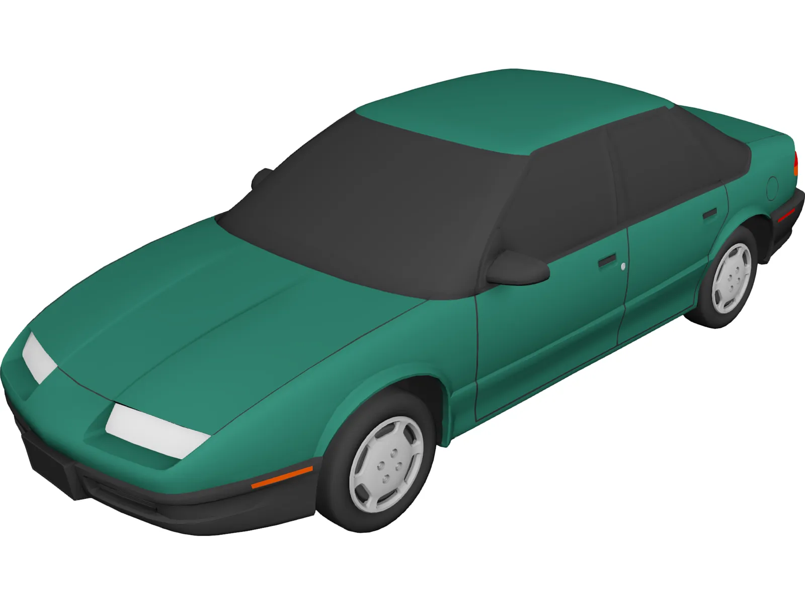 Saturn (1994) 3D Model main preview