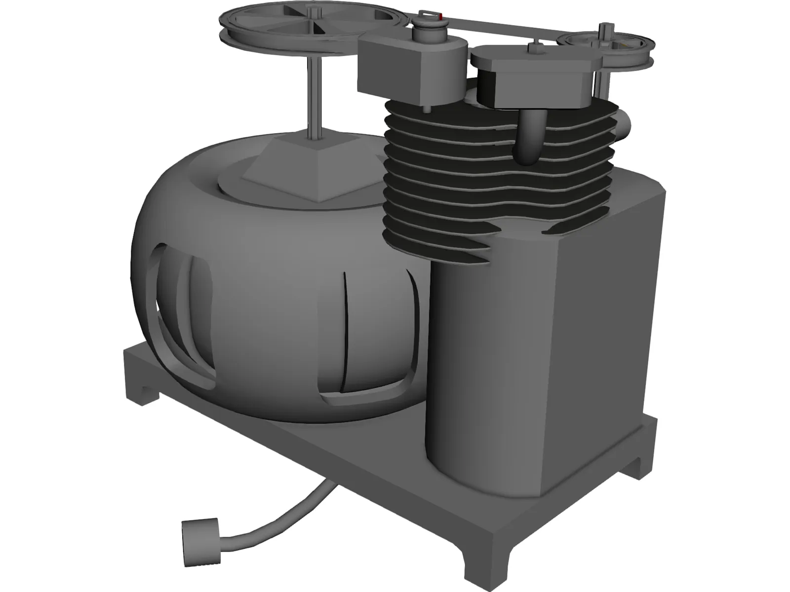 Generator 3D Model main preview