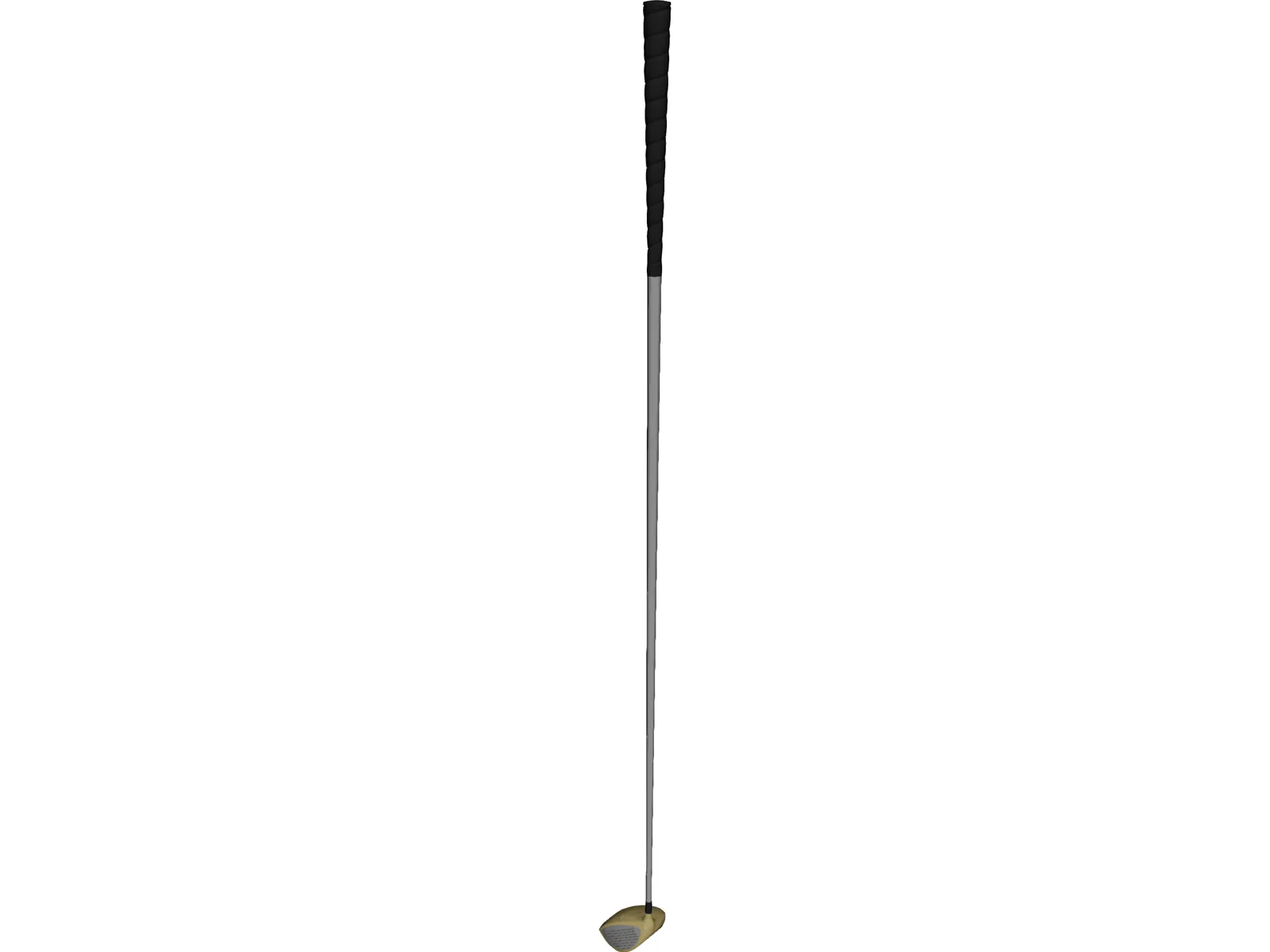 Golf Club Driver 3D Model main preview