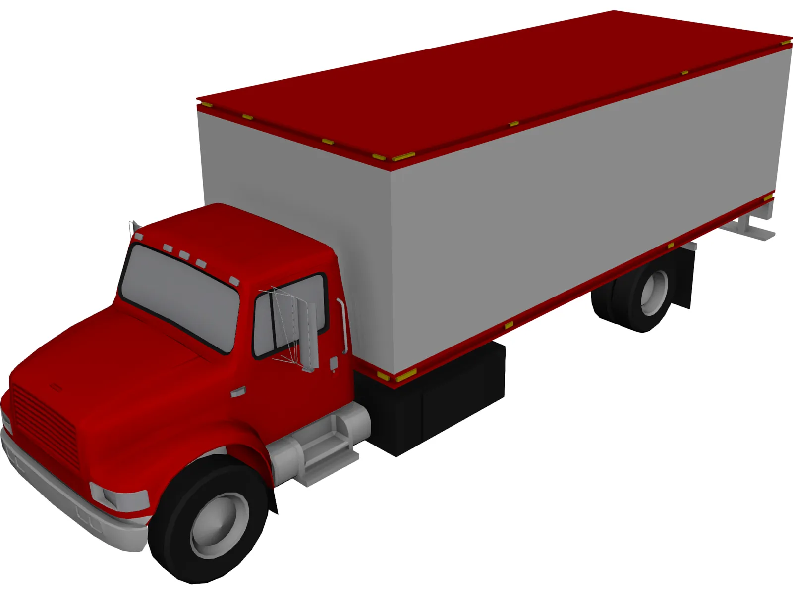 Truck (1994) 3D Model main preview