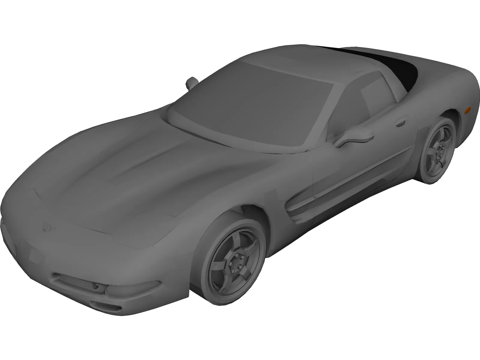 Chevrolet Corvette (1999) 3D Model main preview
