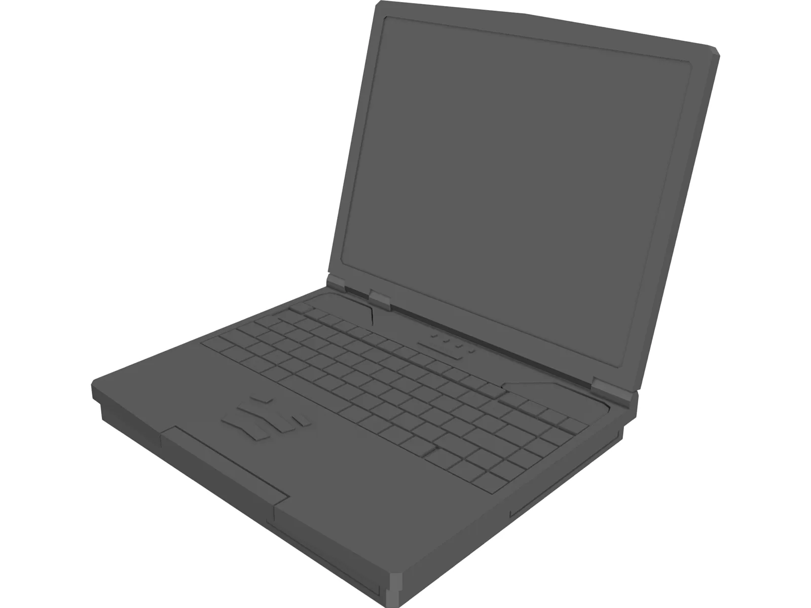 Laptop 3D Model main preview
