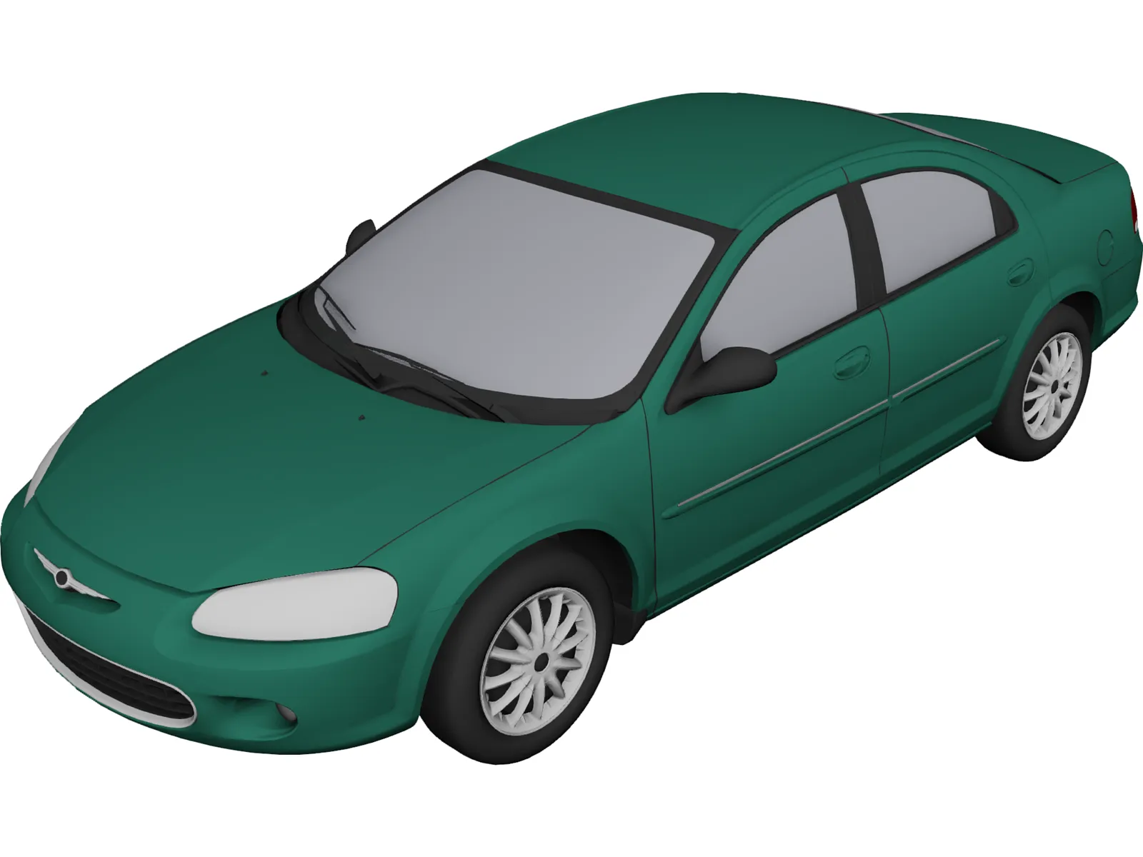 Chrysler Sebring Sedan (2001) 3D Model main preview