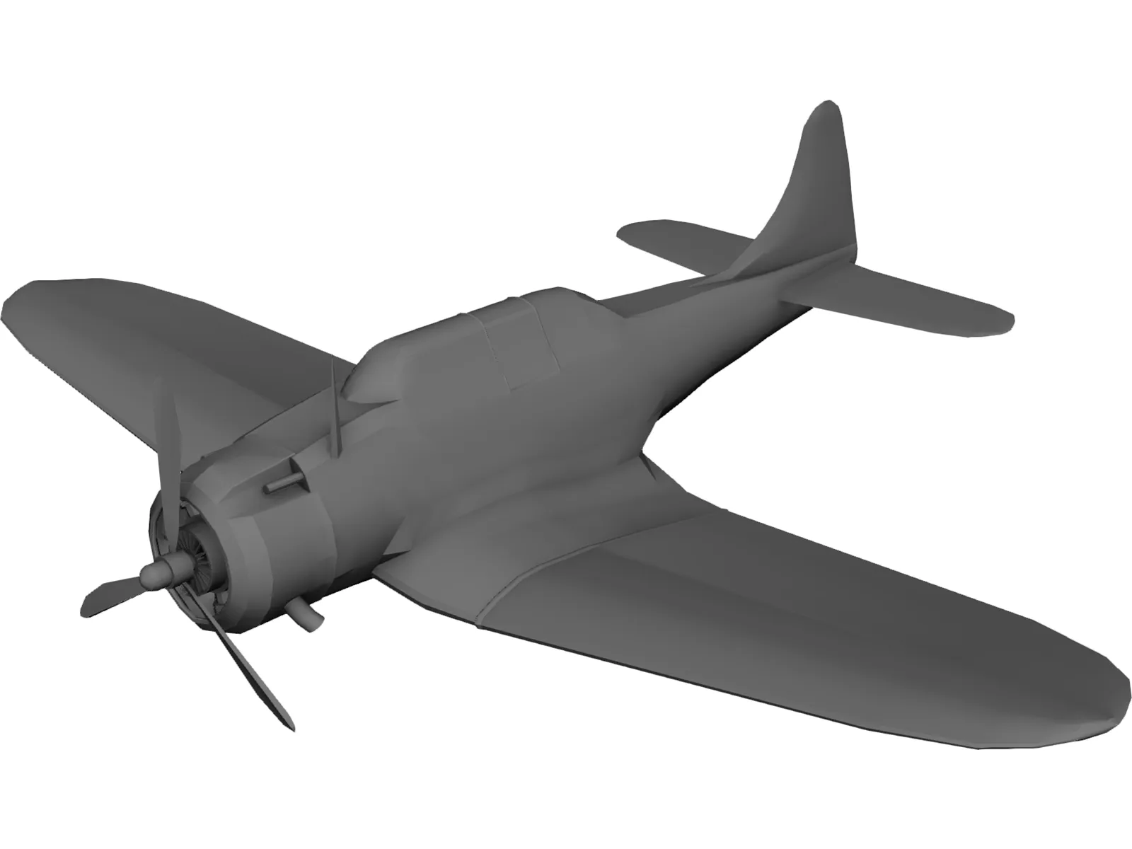 Dauntless 3D Model main preview