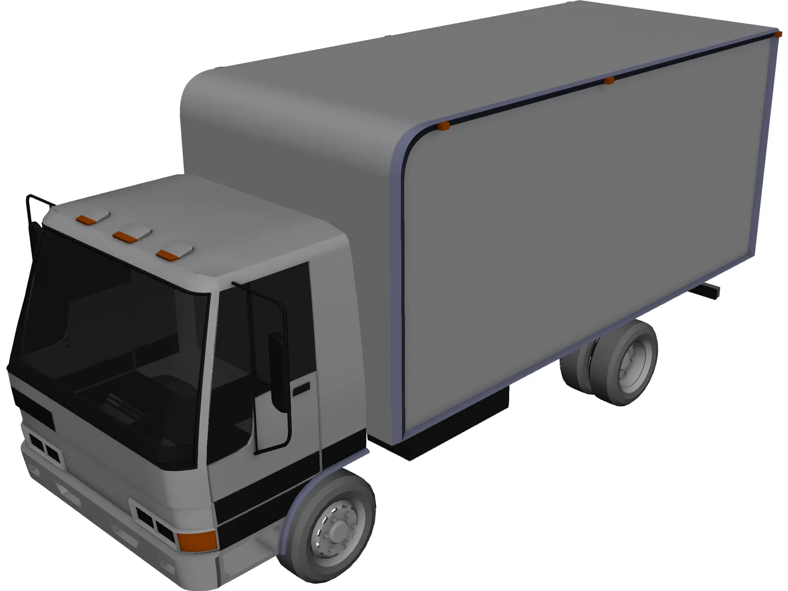 Hino 3D Model main preview