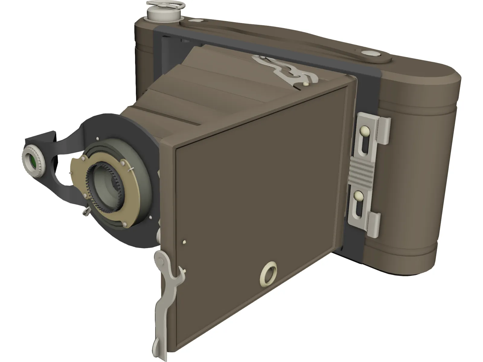 Photo Camera Kodak 3D Model main preview
