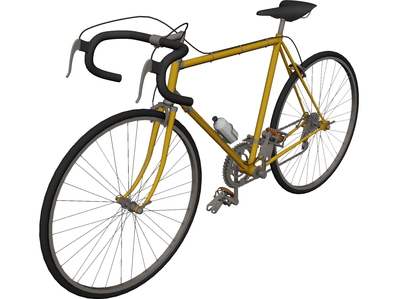 Bicycle Road Milano San Remo 3D Model main preview