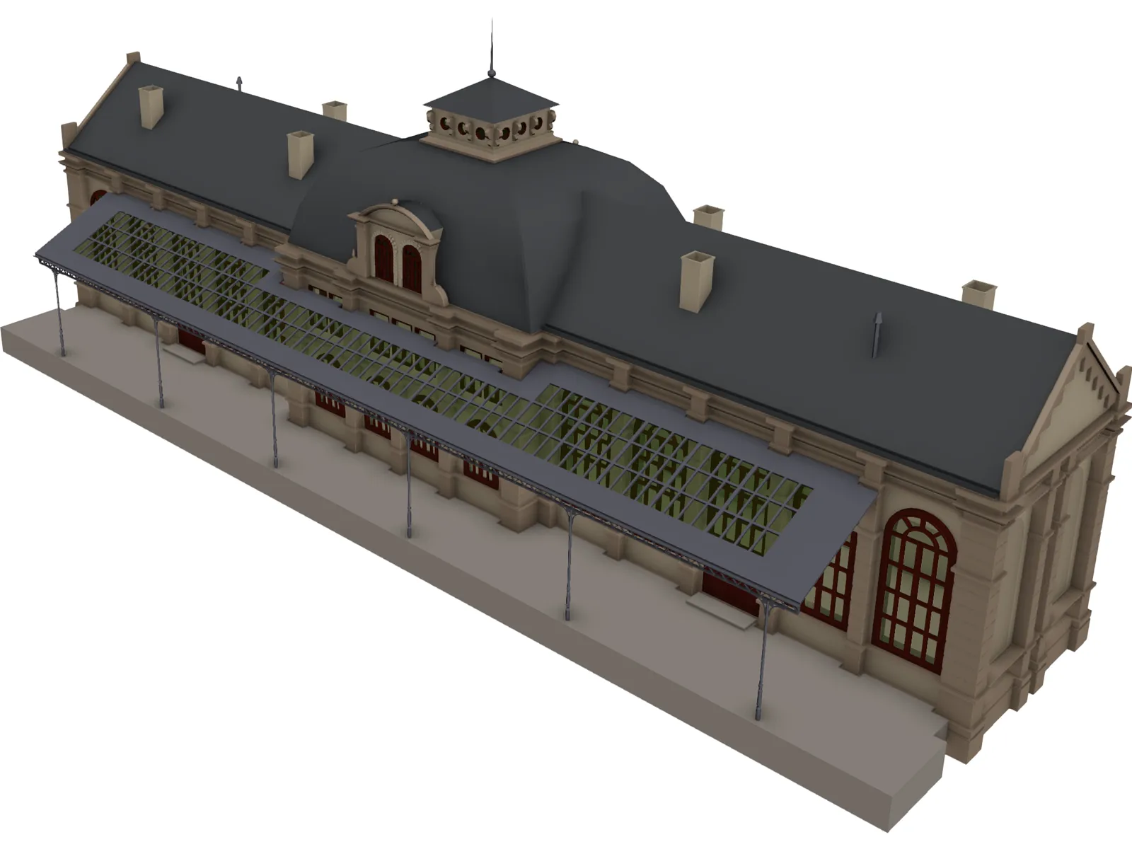 Nordstadt 3D Model main preview