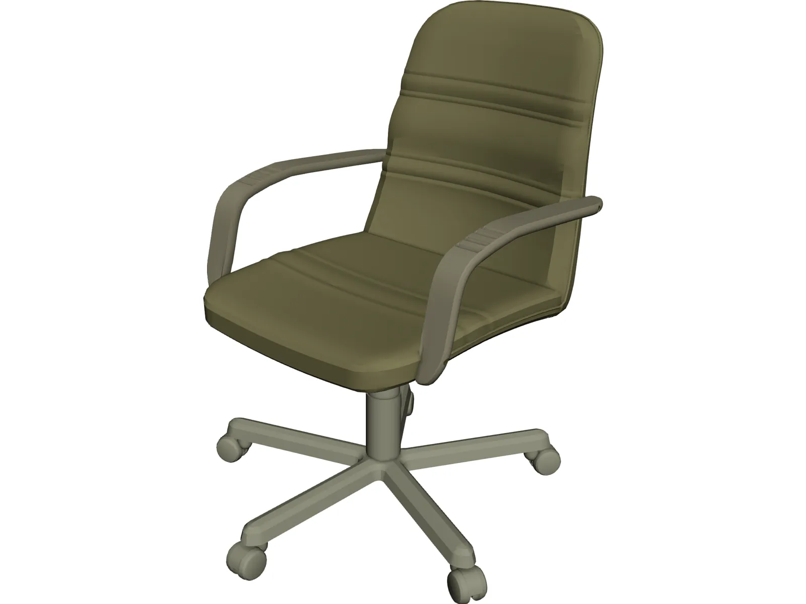Chair Office 3D Model main preview