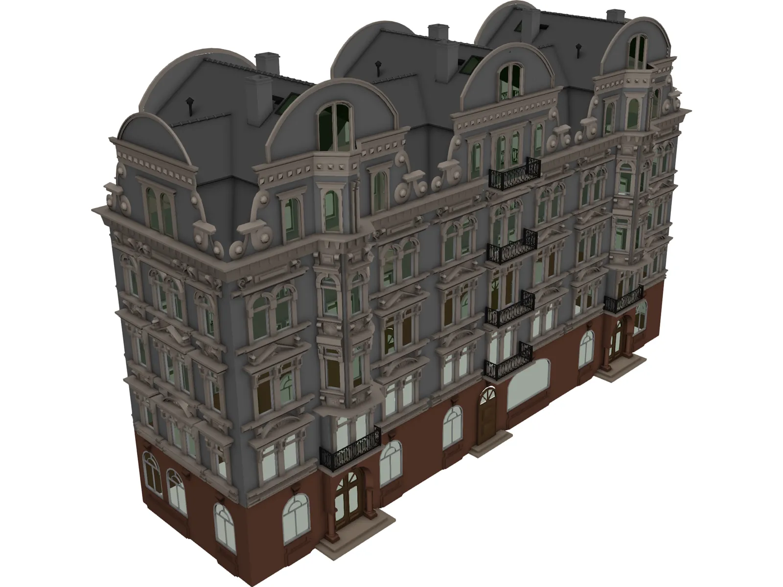Palace 3D Model main preview