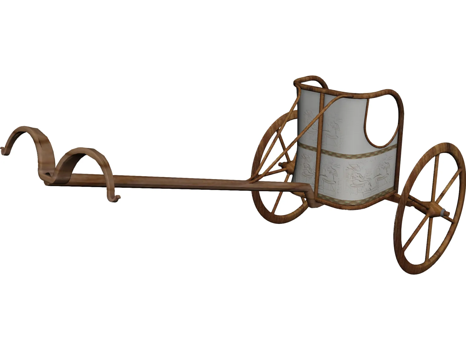 Chariot Celtic 3D Model main preview